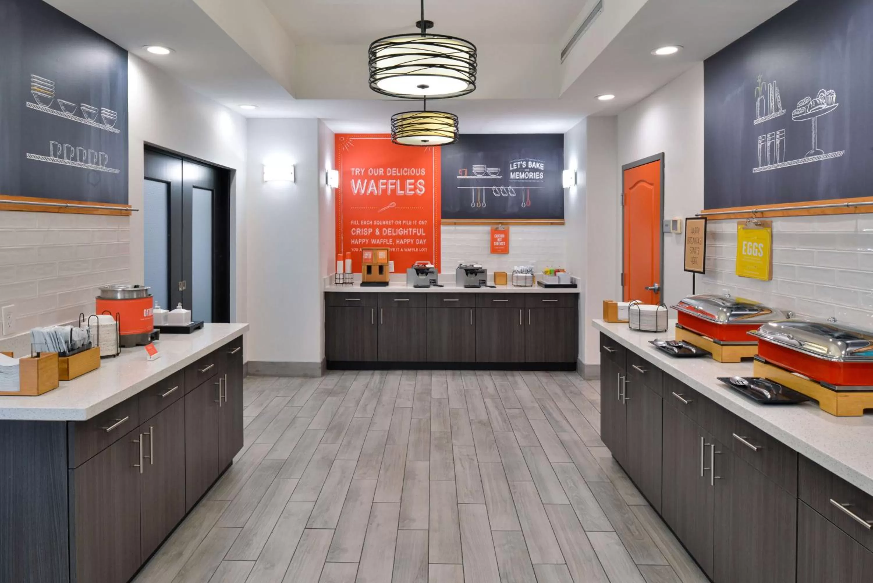 Breakfast in Hampton Inn Kansas City Northeast