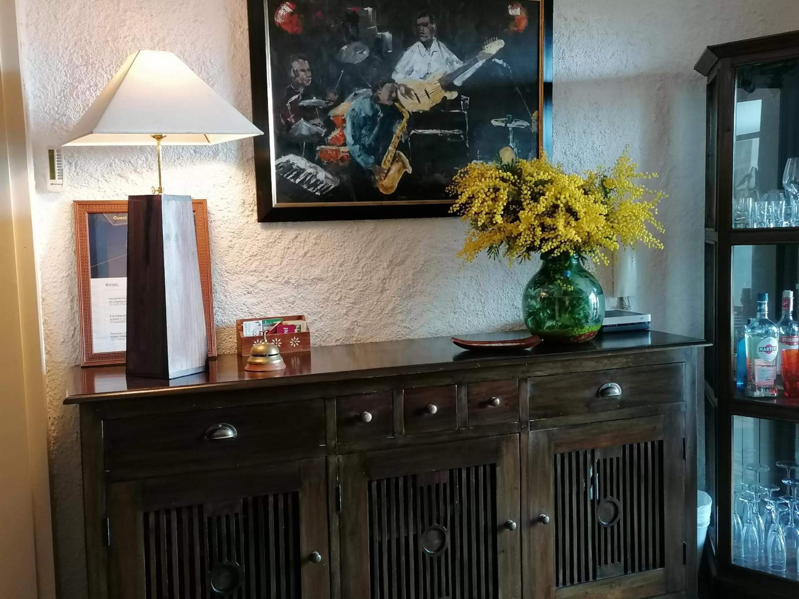 Lobby or reception in Cal Music B&B