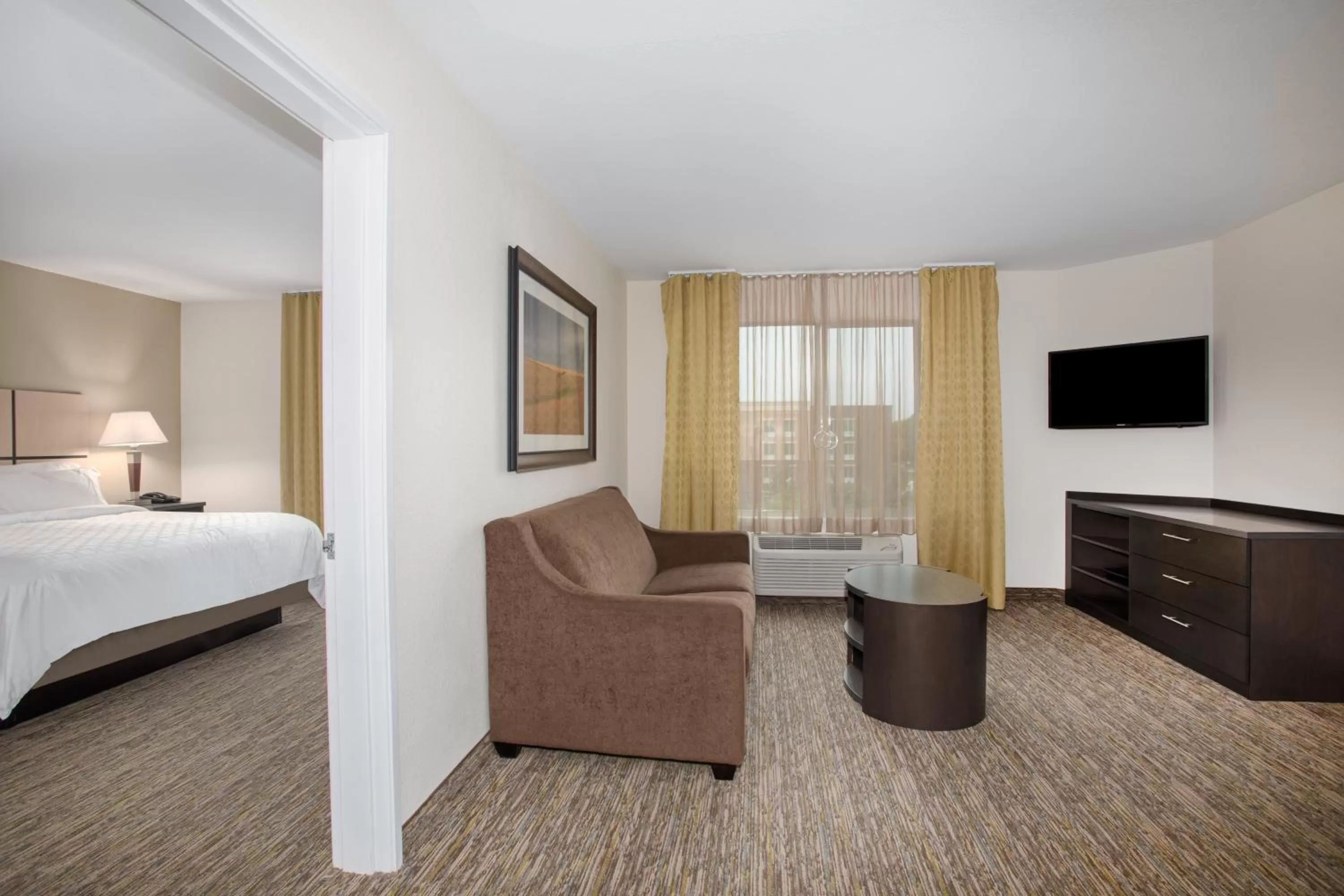 Photo of the whole room, Bed in Candlewood Suites Manhattan by IHG