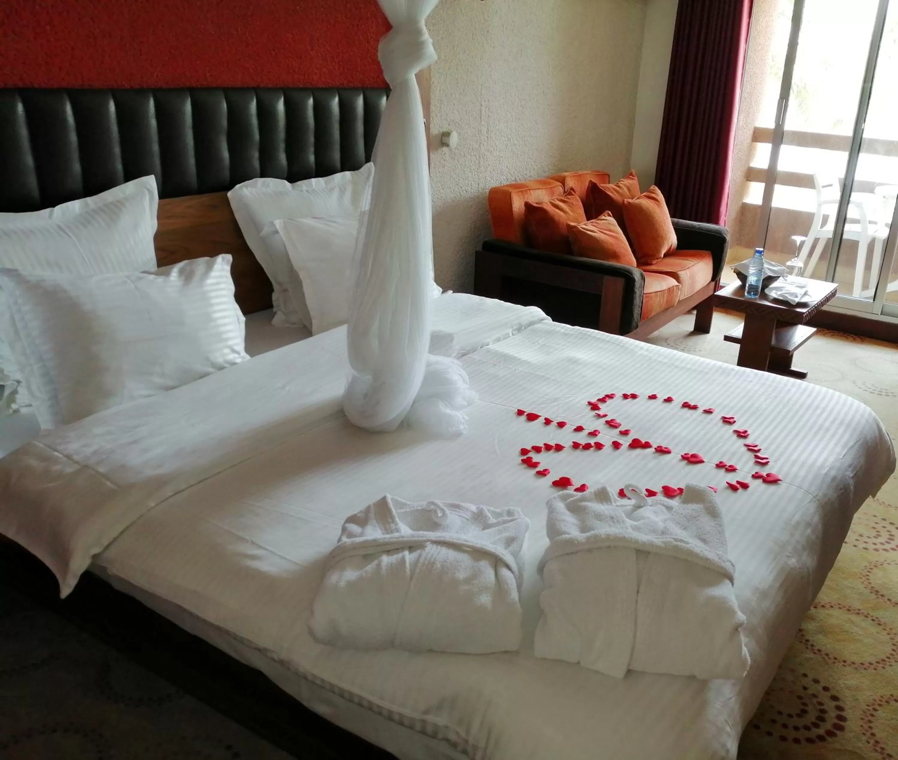 Bed in Hotel Jardin Savana Dakar