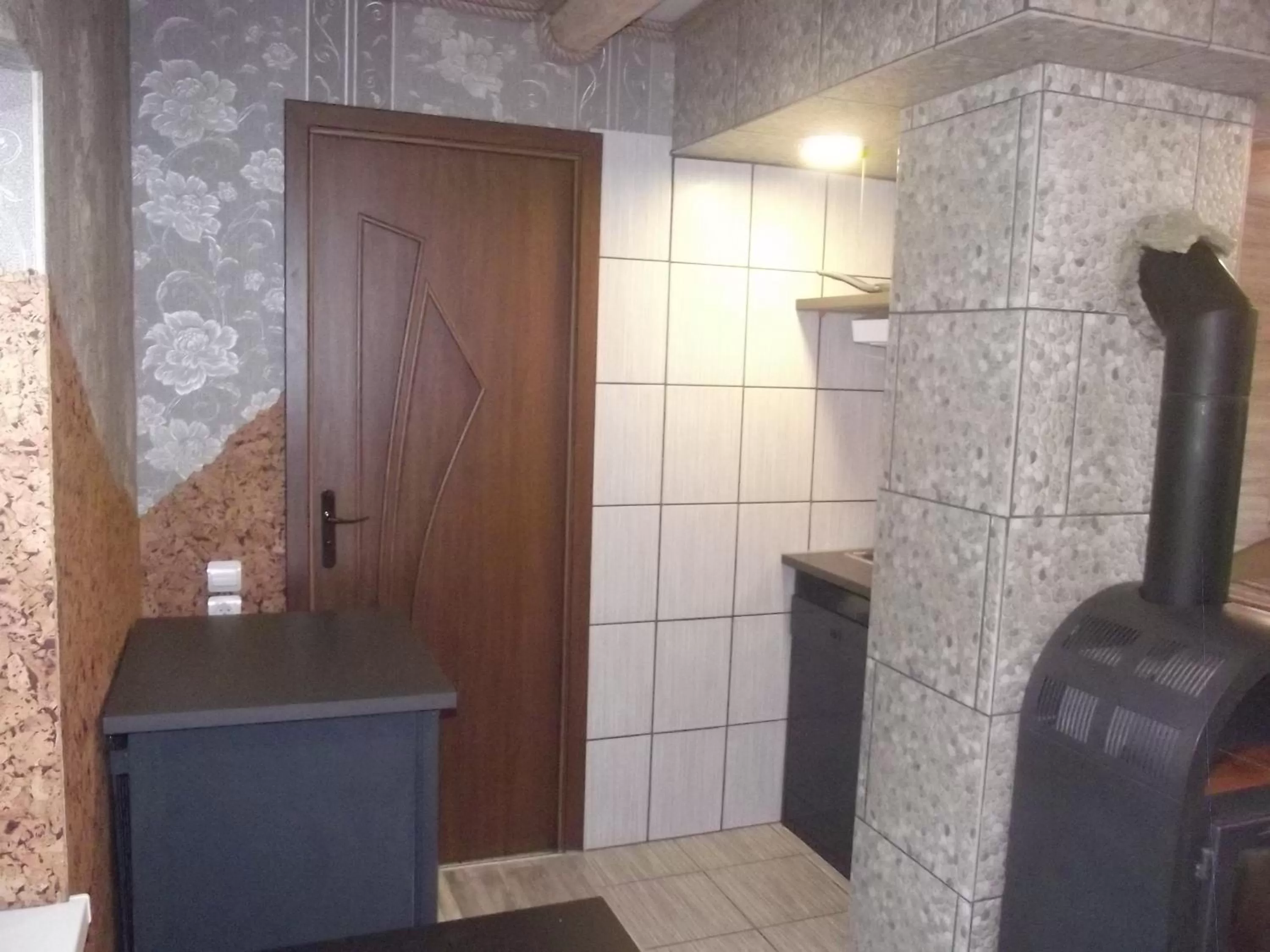 Kitchen or kitchenette in Nakvynė Rokiškyje