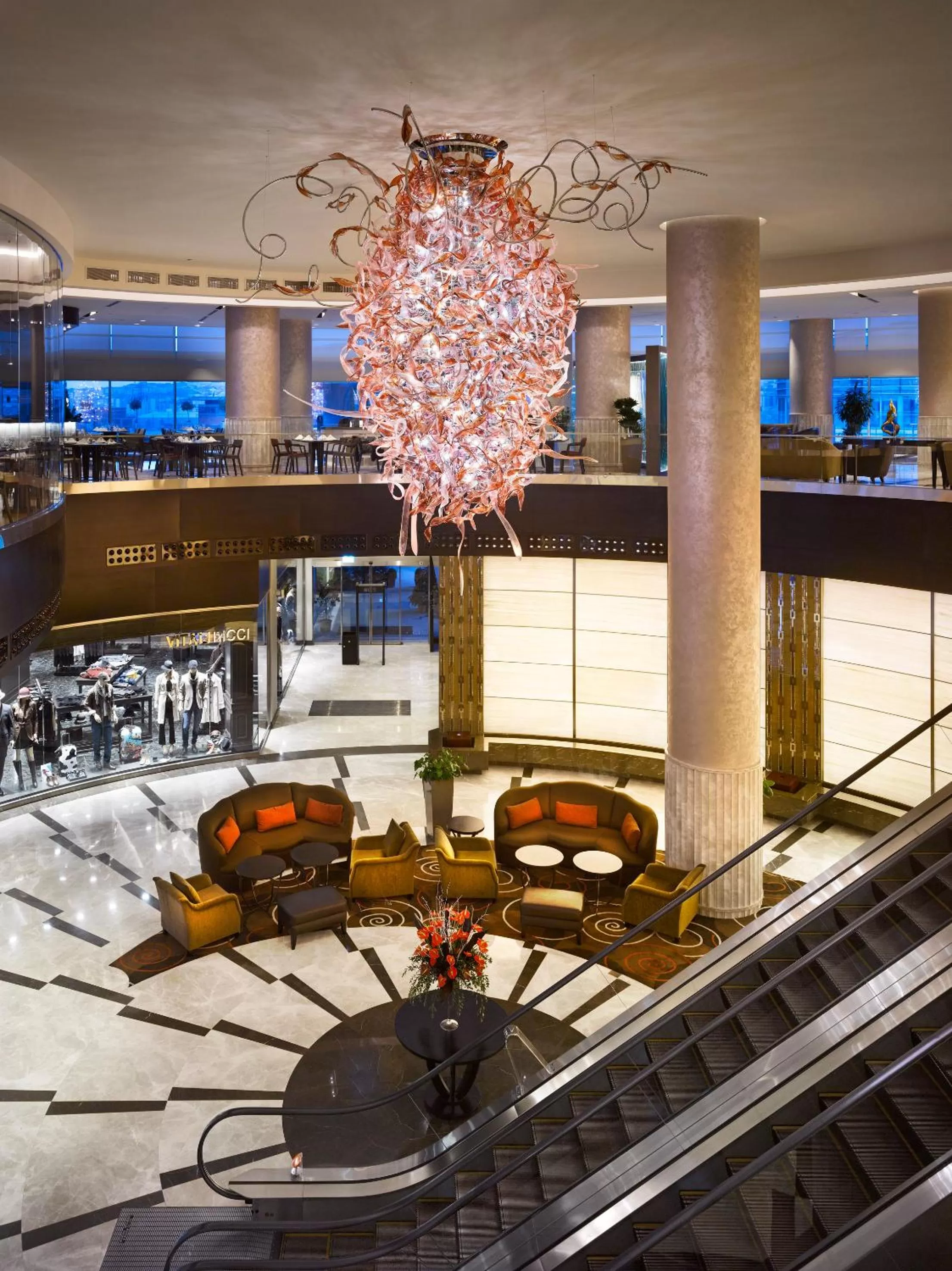 Lobby or reception in Wyndham Grand Istanbul Europe