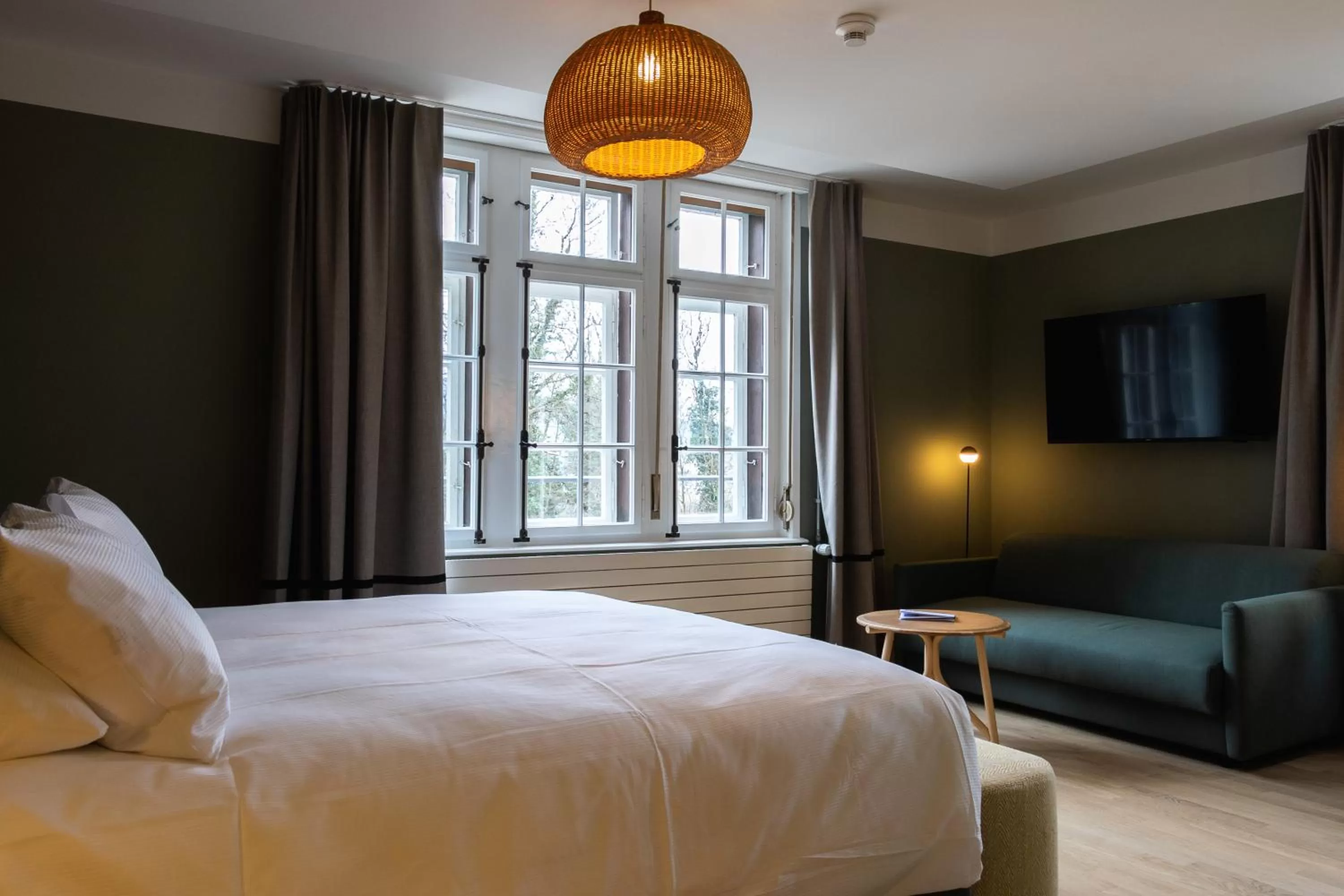 Bedroom, Bed in Boutique Hotel Waldhaus beider Basel