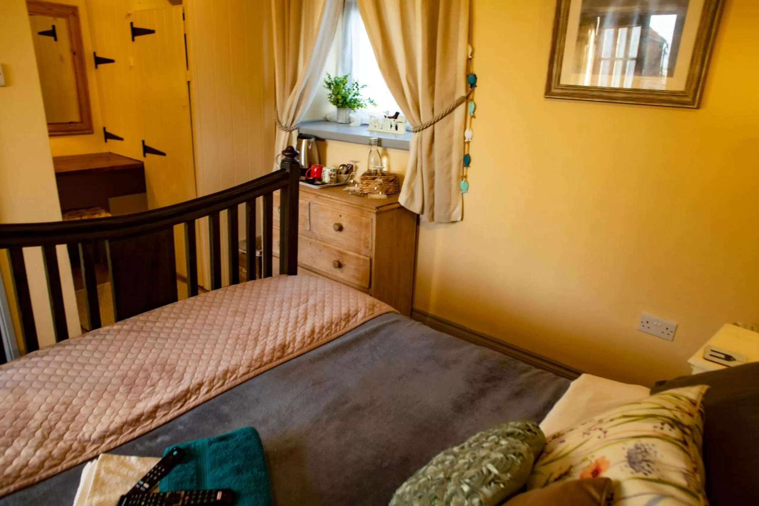 Bed in Norfolk Accommodation