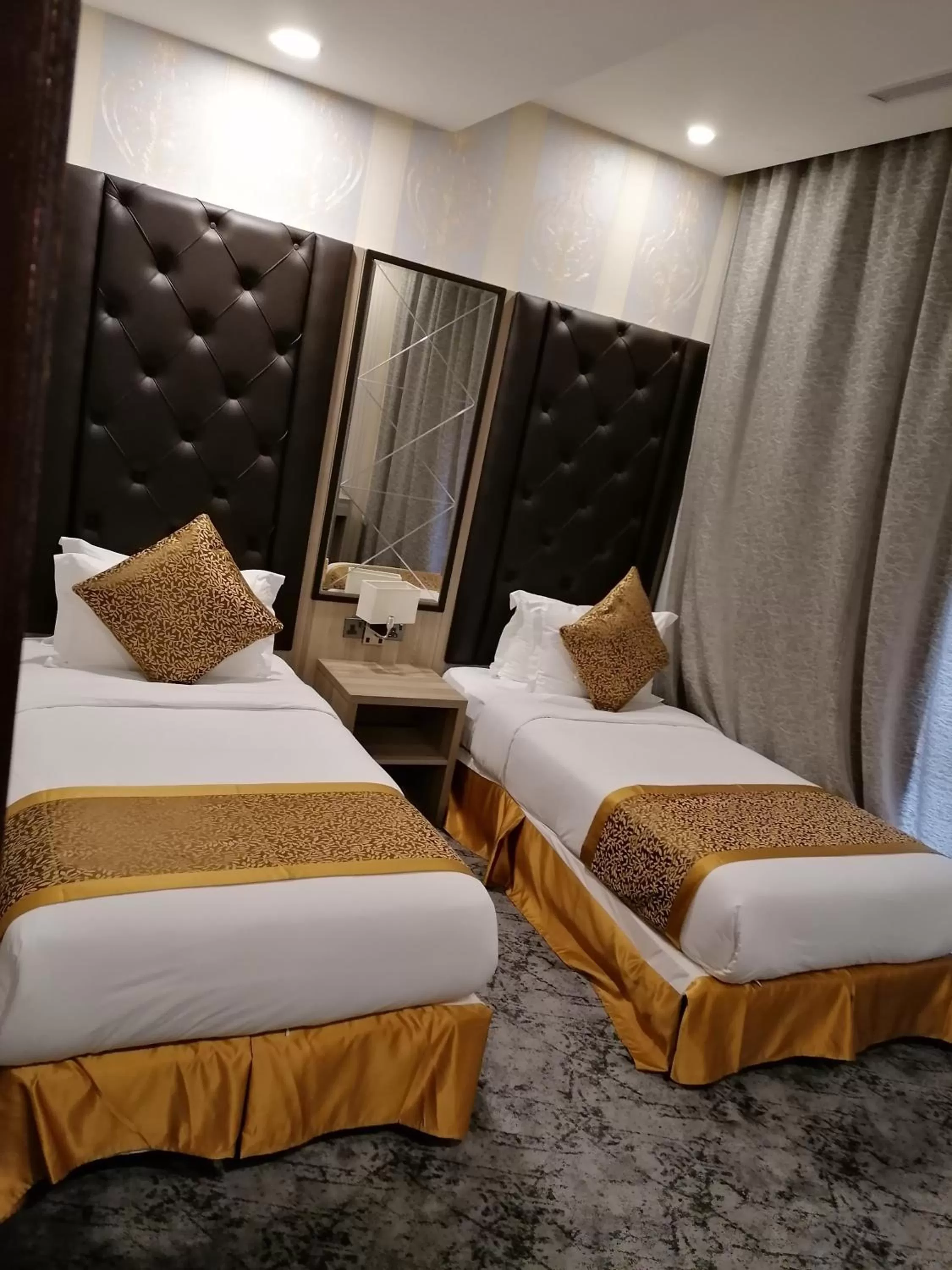 Bed in Al Maali Hotel Jazan