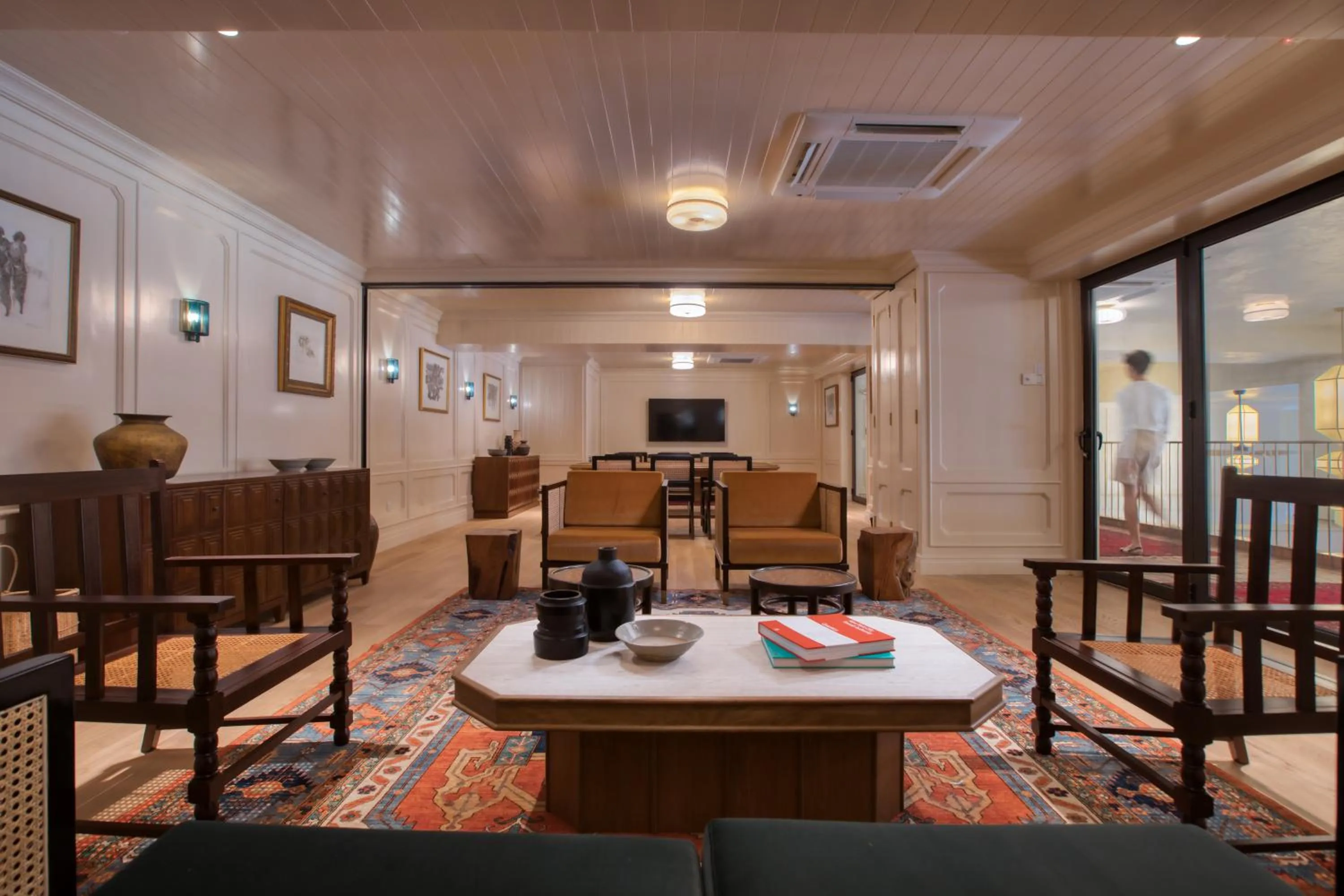 Communal lounge/ TV room in The Chow Kit - an Ormond Hotel