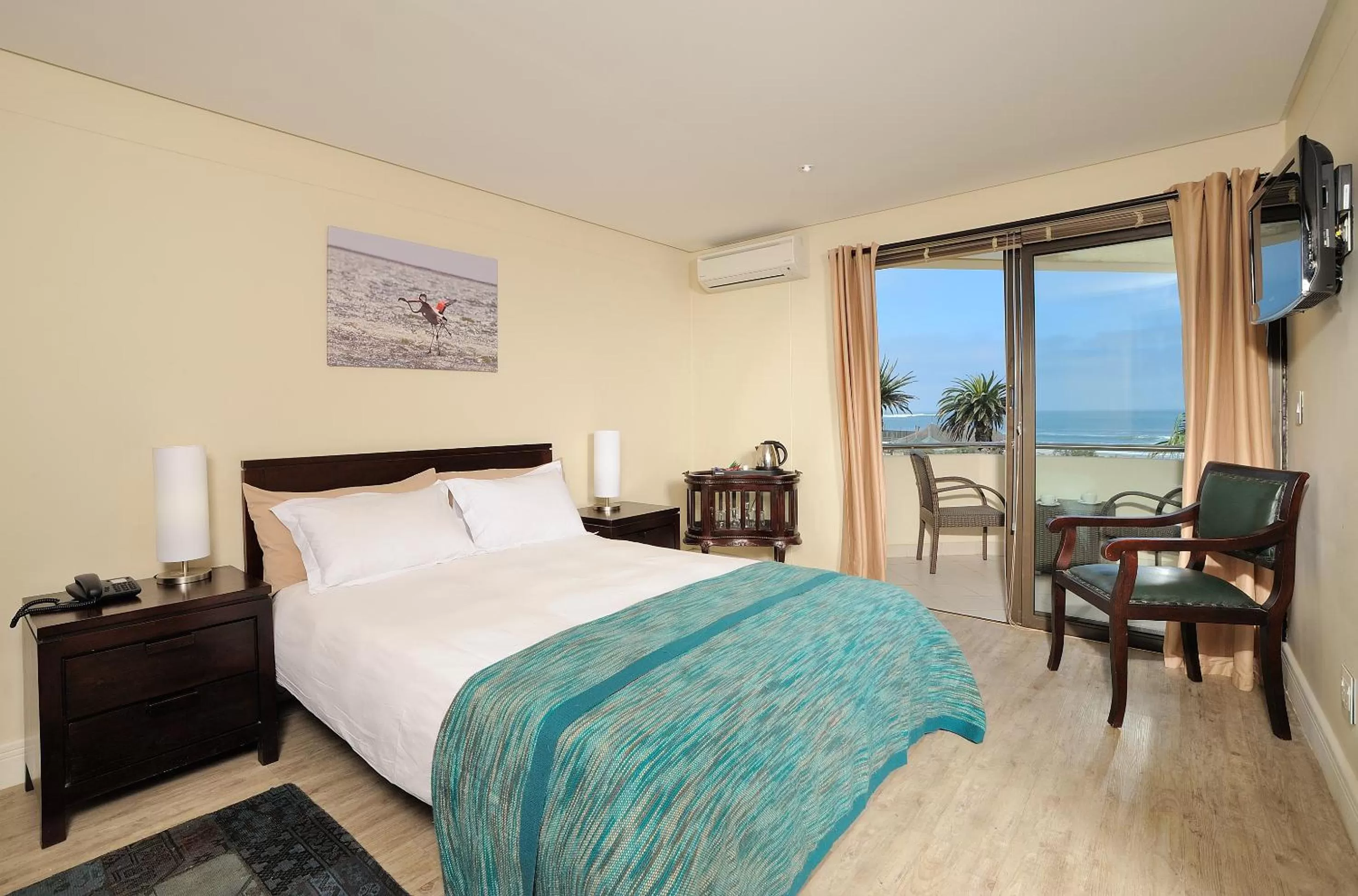 Photo of the whole room, Bed in Beach Hotel Swakopmund