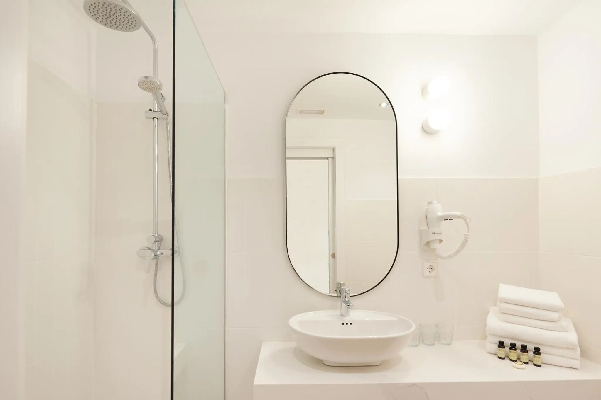 Bathroom in The MO House