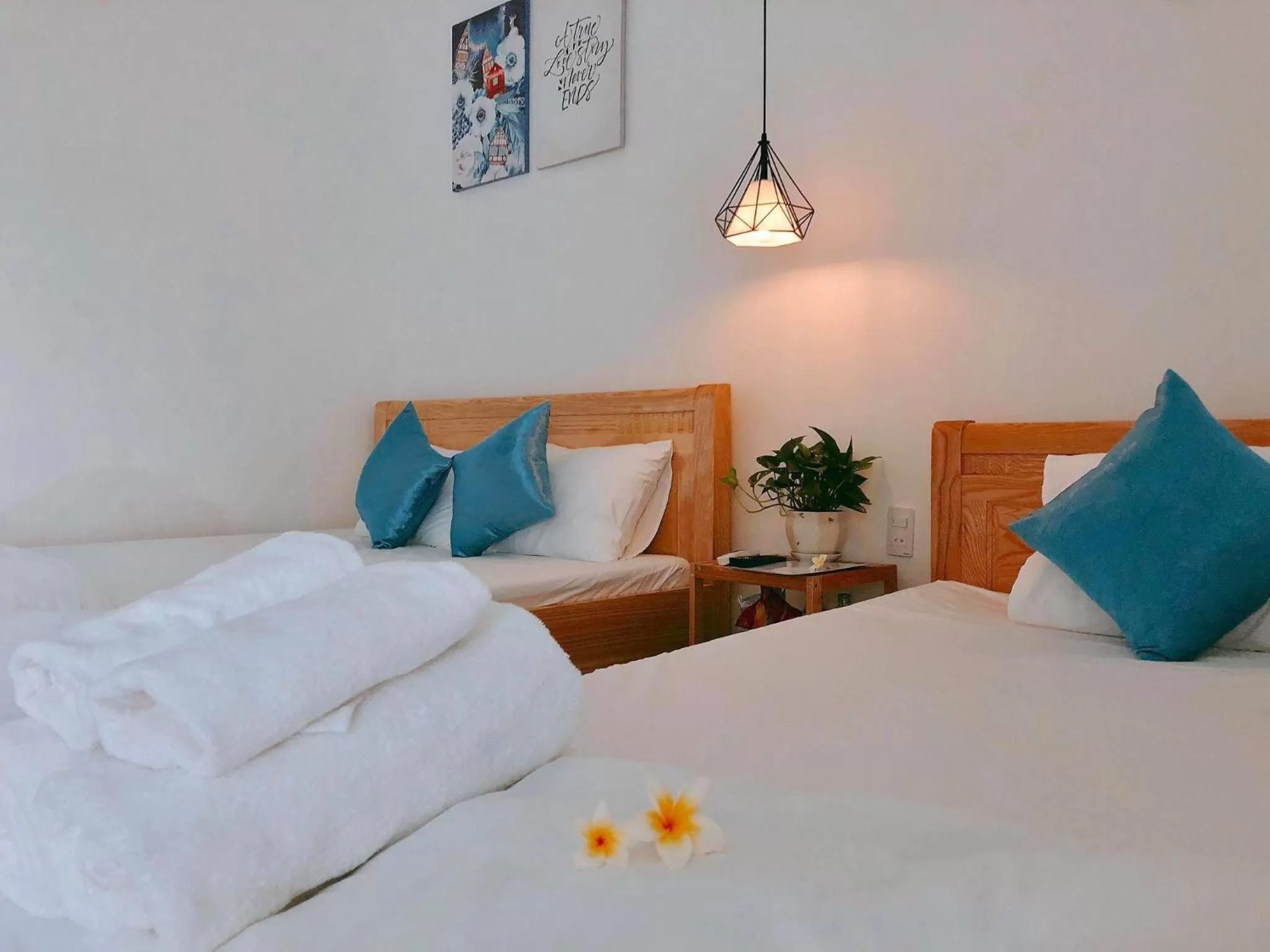 Bed in D'Villa Hotel - Homestay