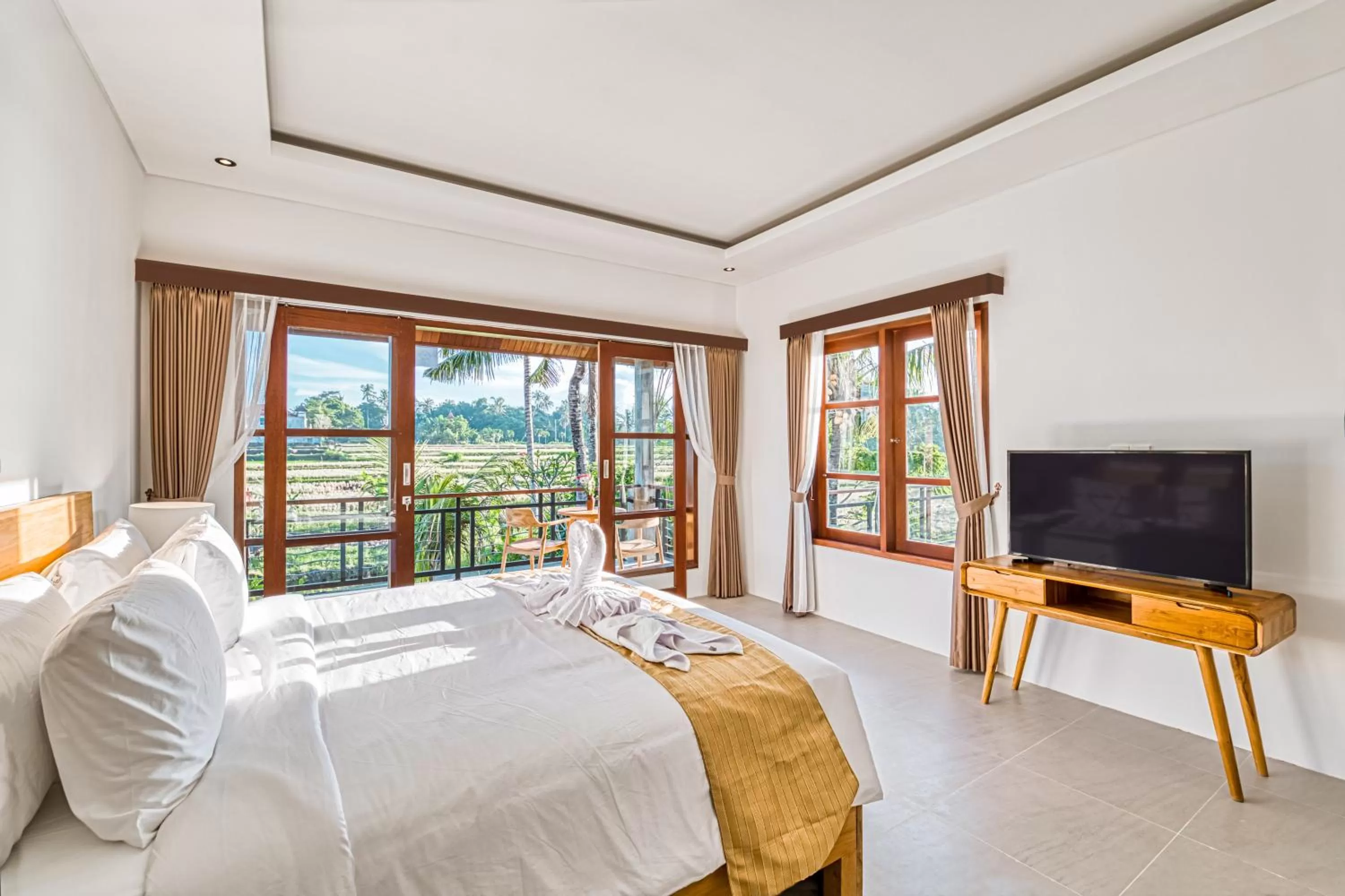 Photo of the whole room, Bed in Villa Mirah Ubud