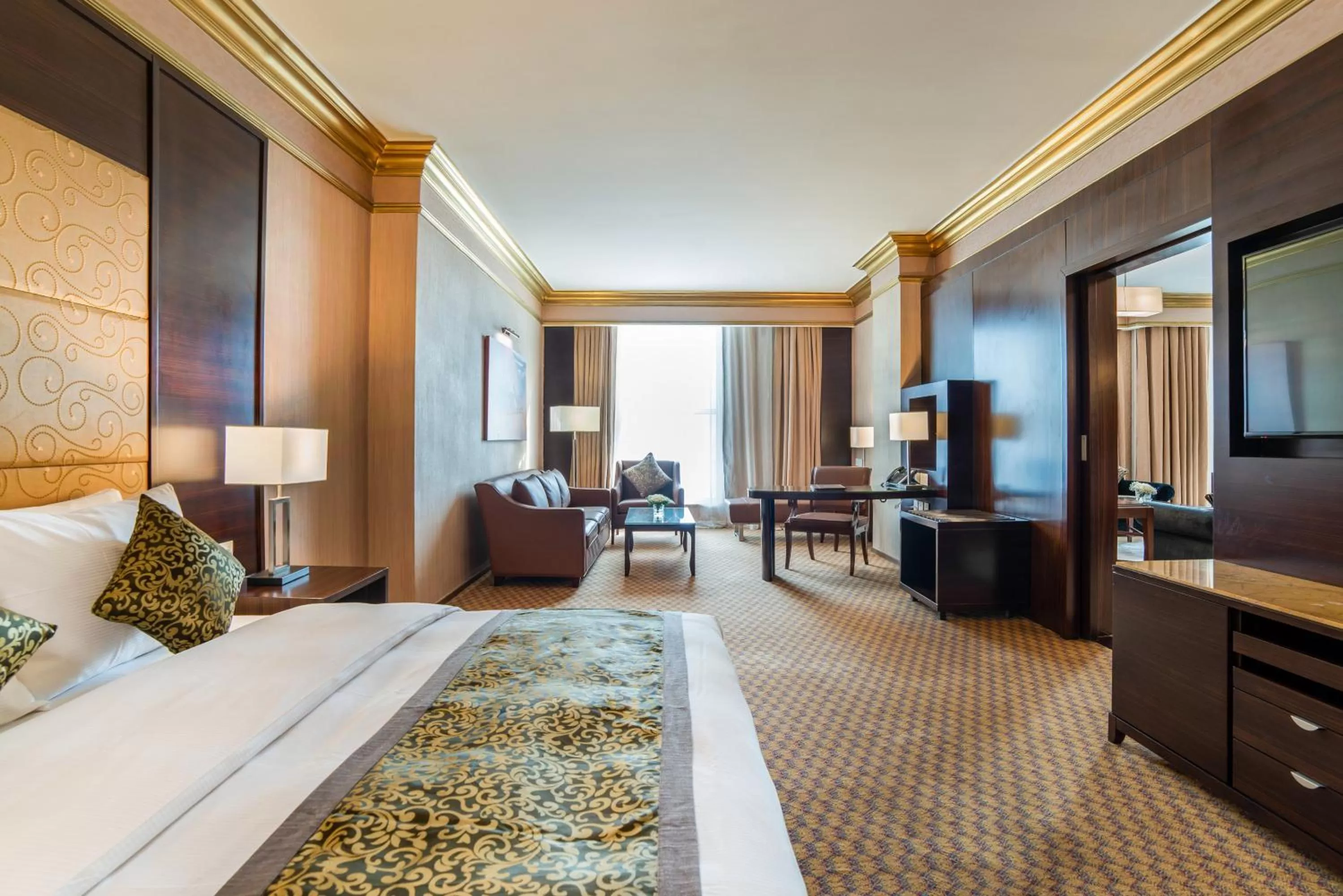 Bed in Wyndham Garden Dammam