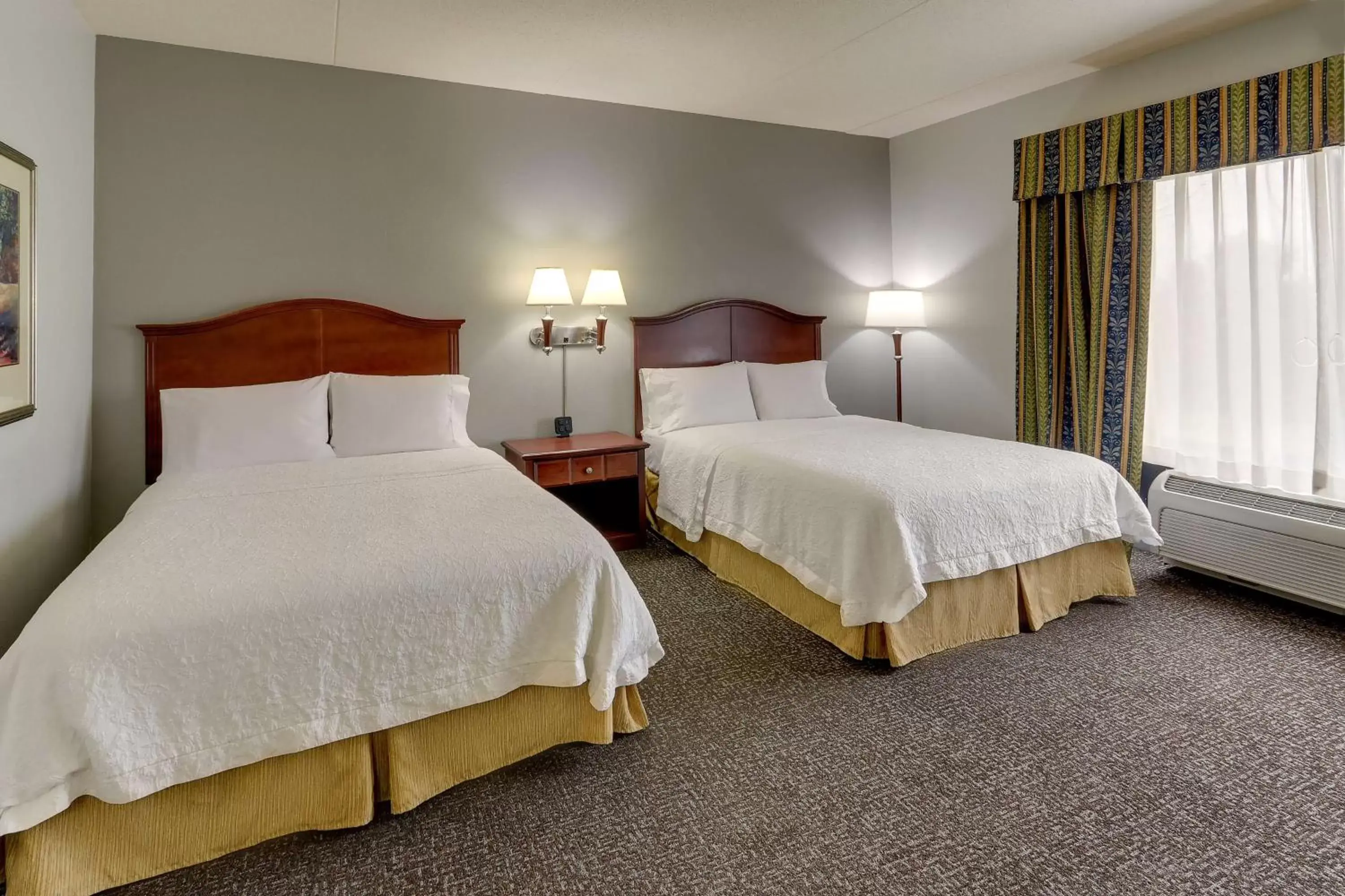Queen Room with Two Queen Beds - Hearing Access/Non-Smoking in Hampton Inn & Suites Indianapolis-Airport Queen Room with Two Queen Beds - Hearing Access/Non-Smoking in Hampton Inn & Suites Indianapolis-Airport
