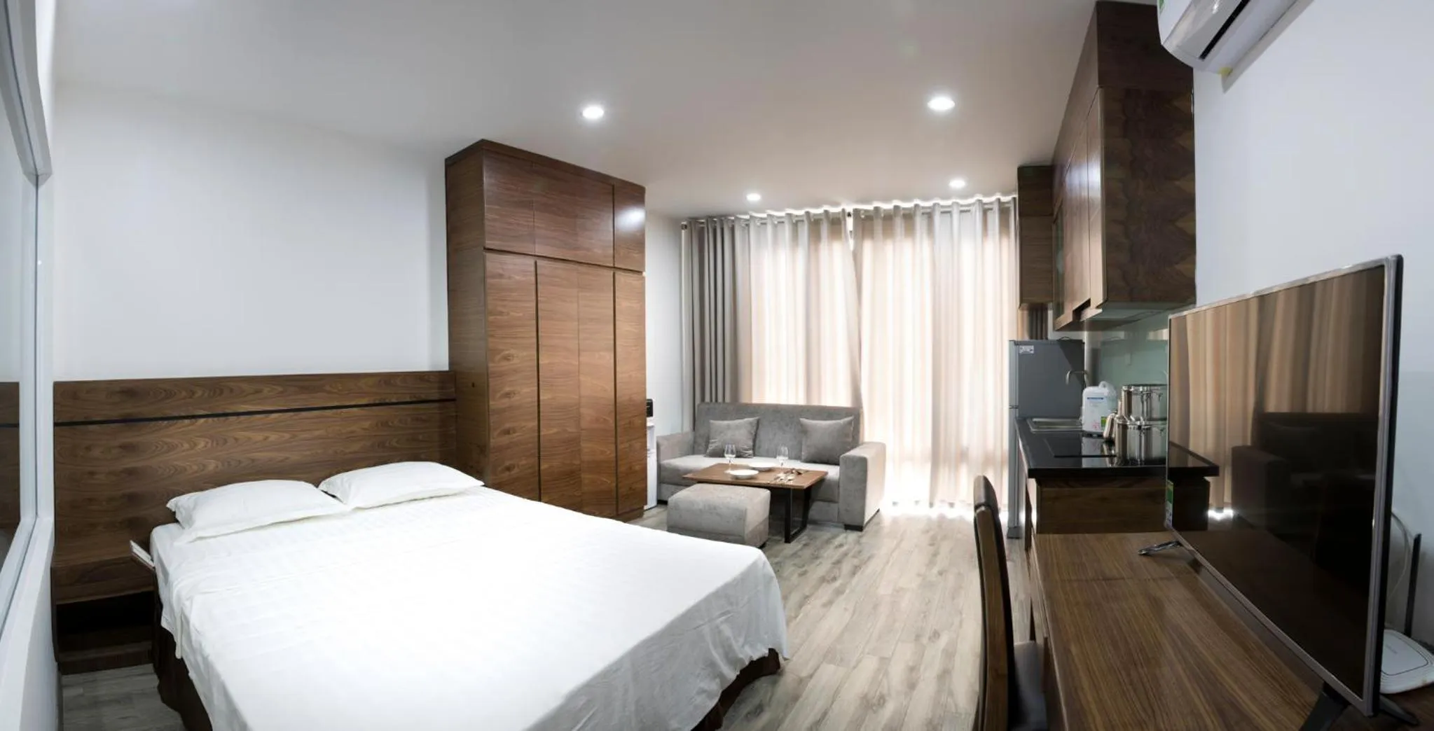 Bed in Irest Apartment