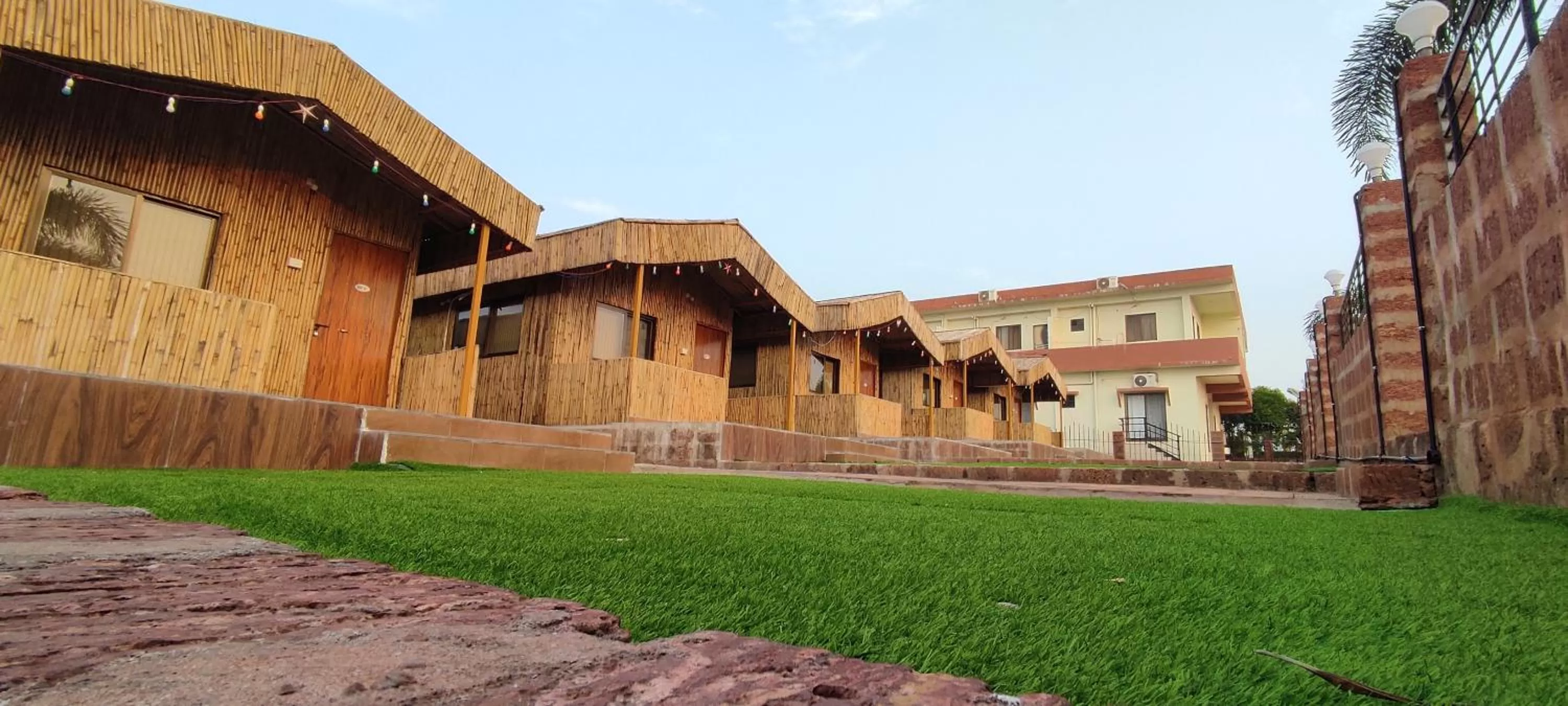 Property building in Mango Valley Resort Ganpatipule