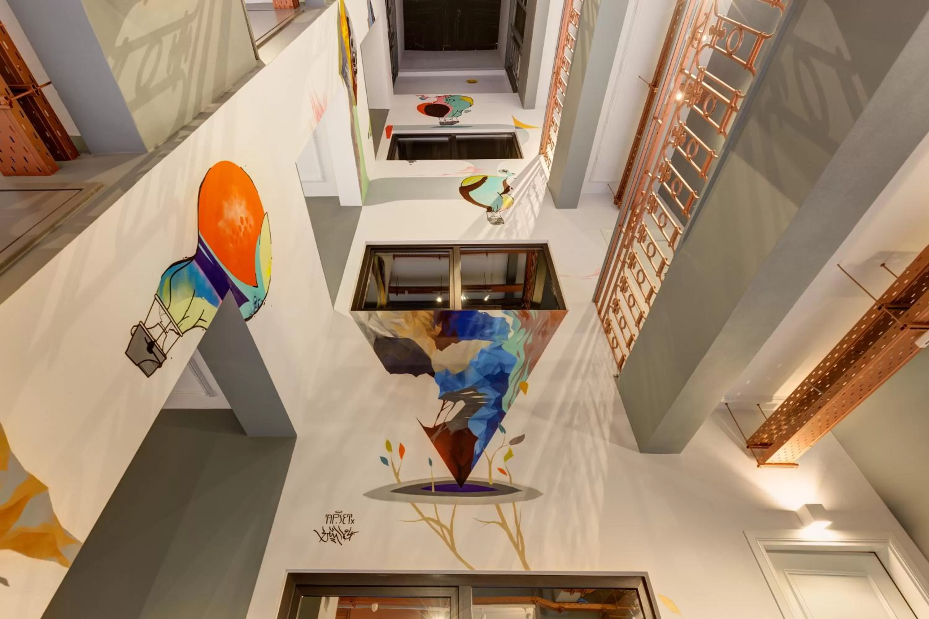 Bird's eye view in Colors Urban Hotel Thessaloniki