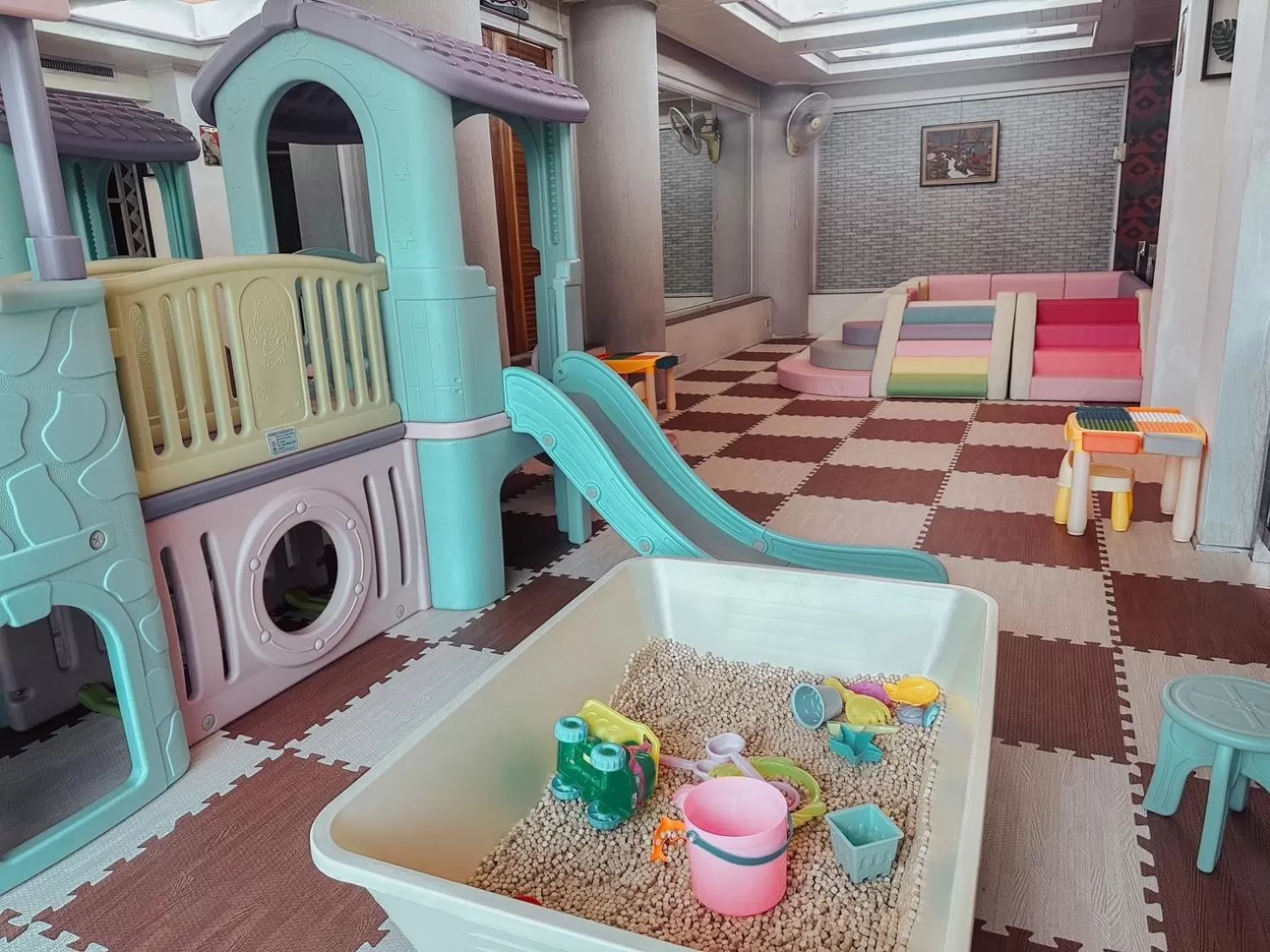 Living room in Hotel De Khuvieng