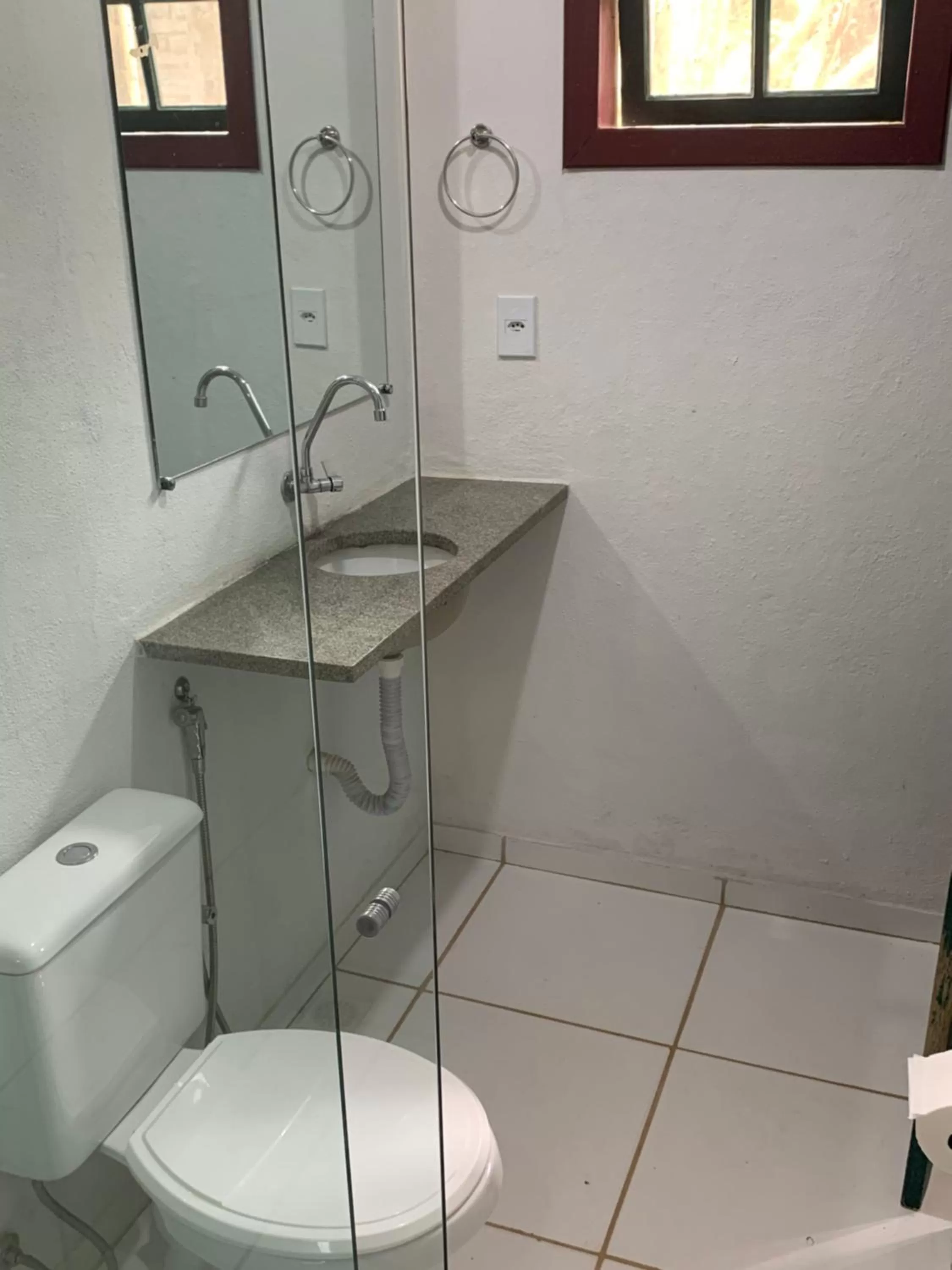 Bathroom in Pousada Cantinho do Mundo