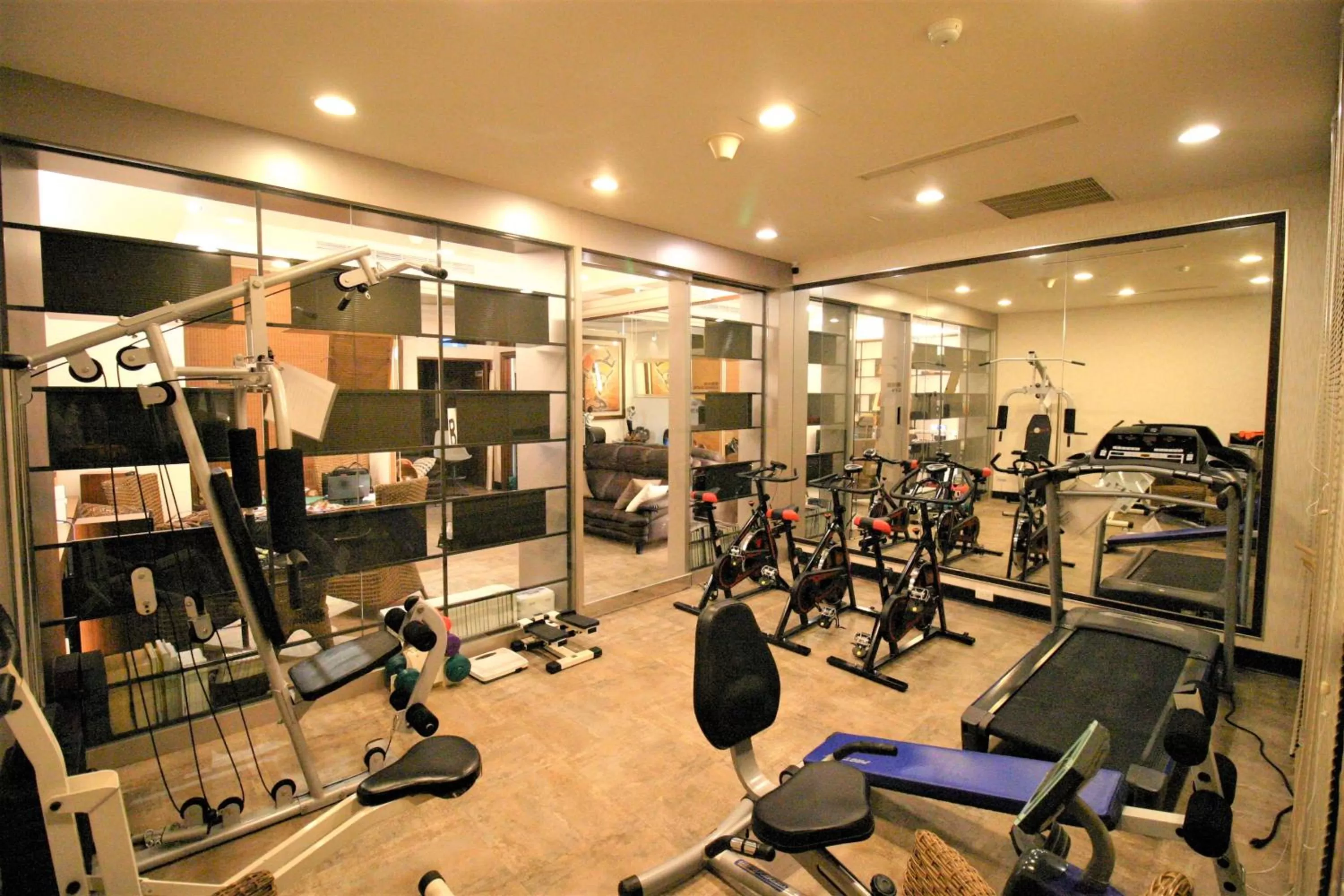 Fitness centre/facilities in Kaohsiung Ahotel