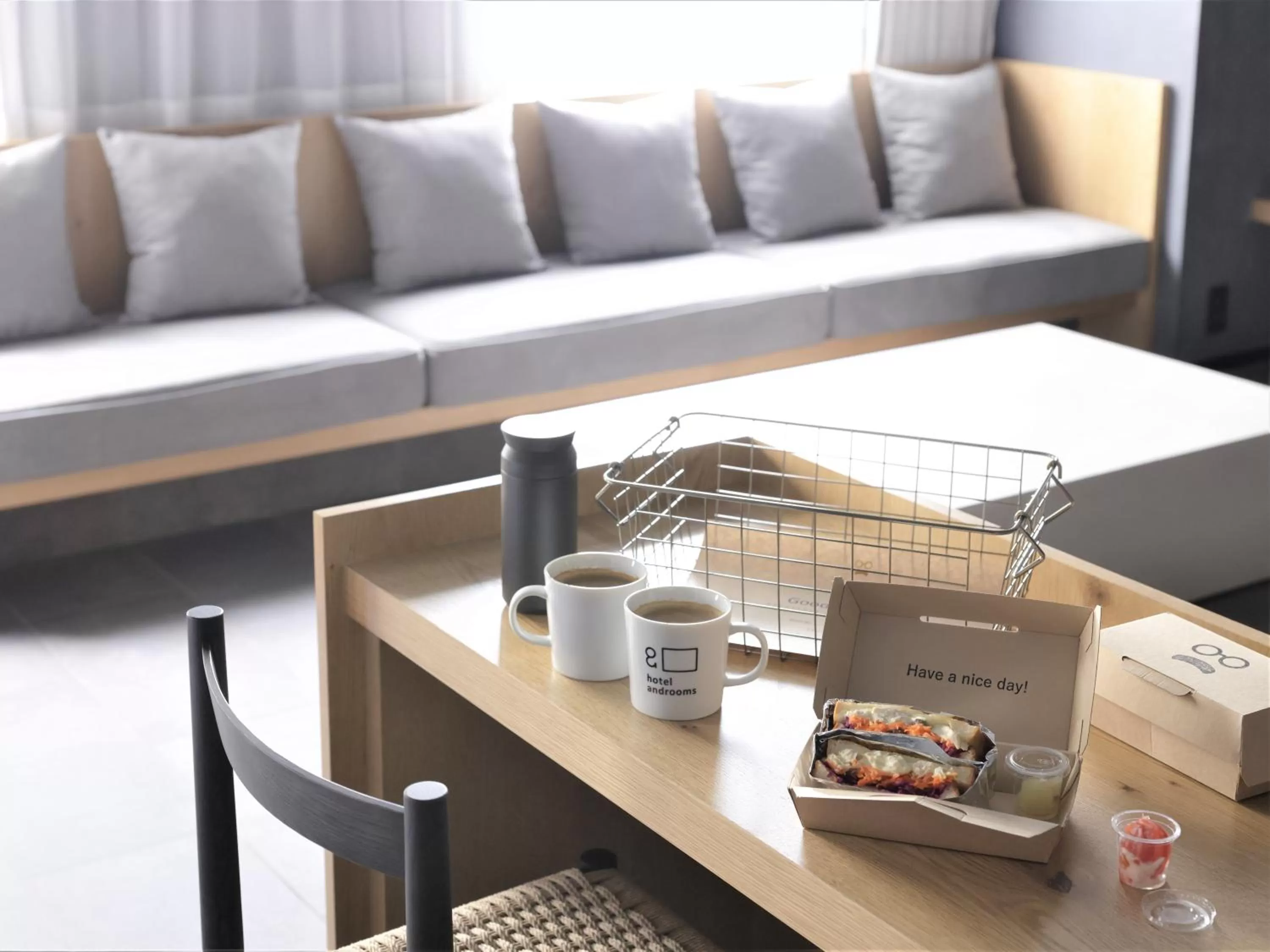 Breakfast in hotel androoms Sapporo Susukino