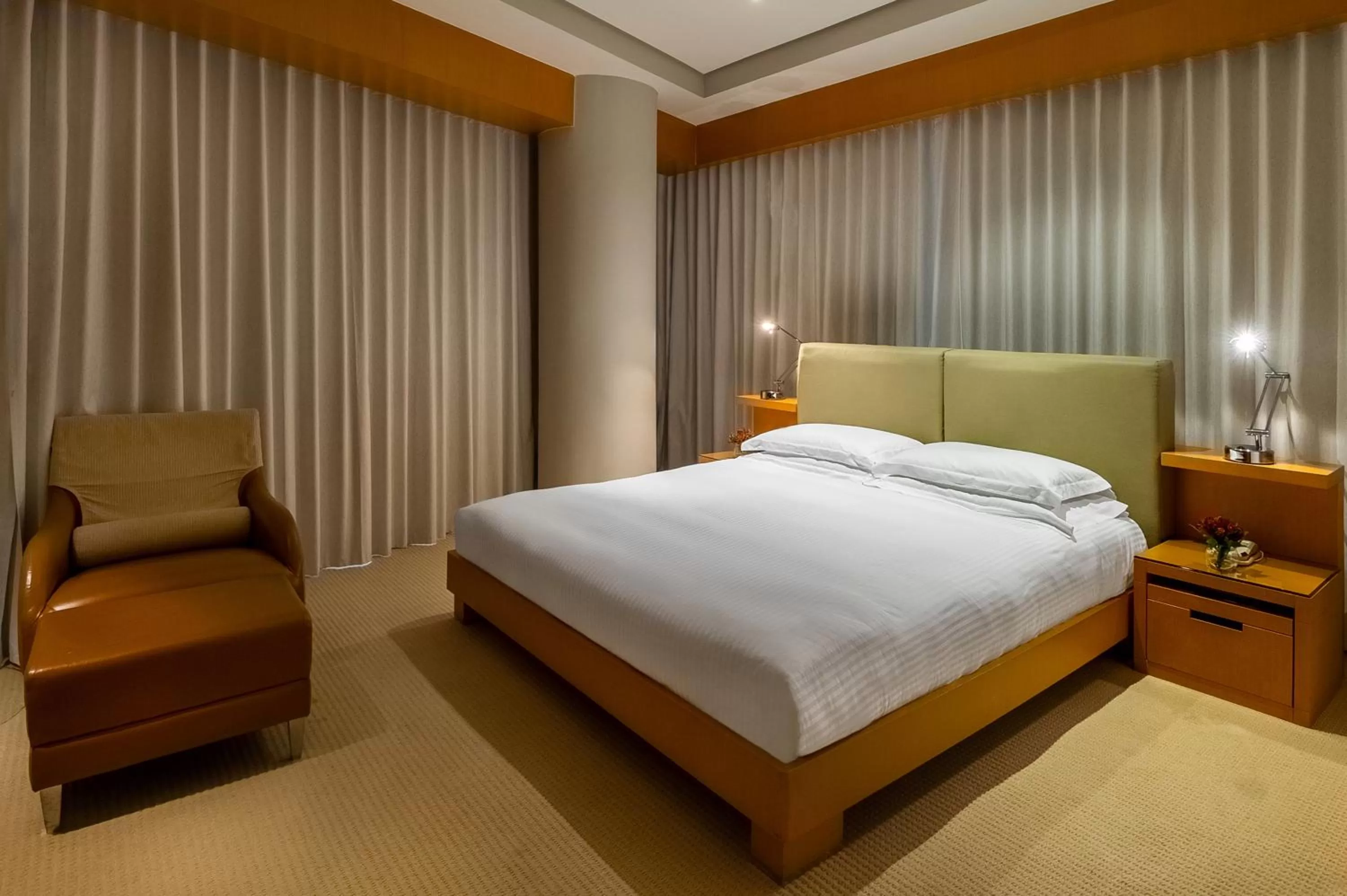 Bed in Grand Hyatt São Paulo