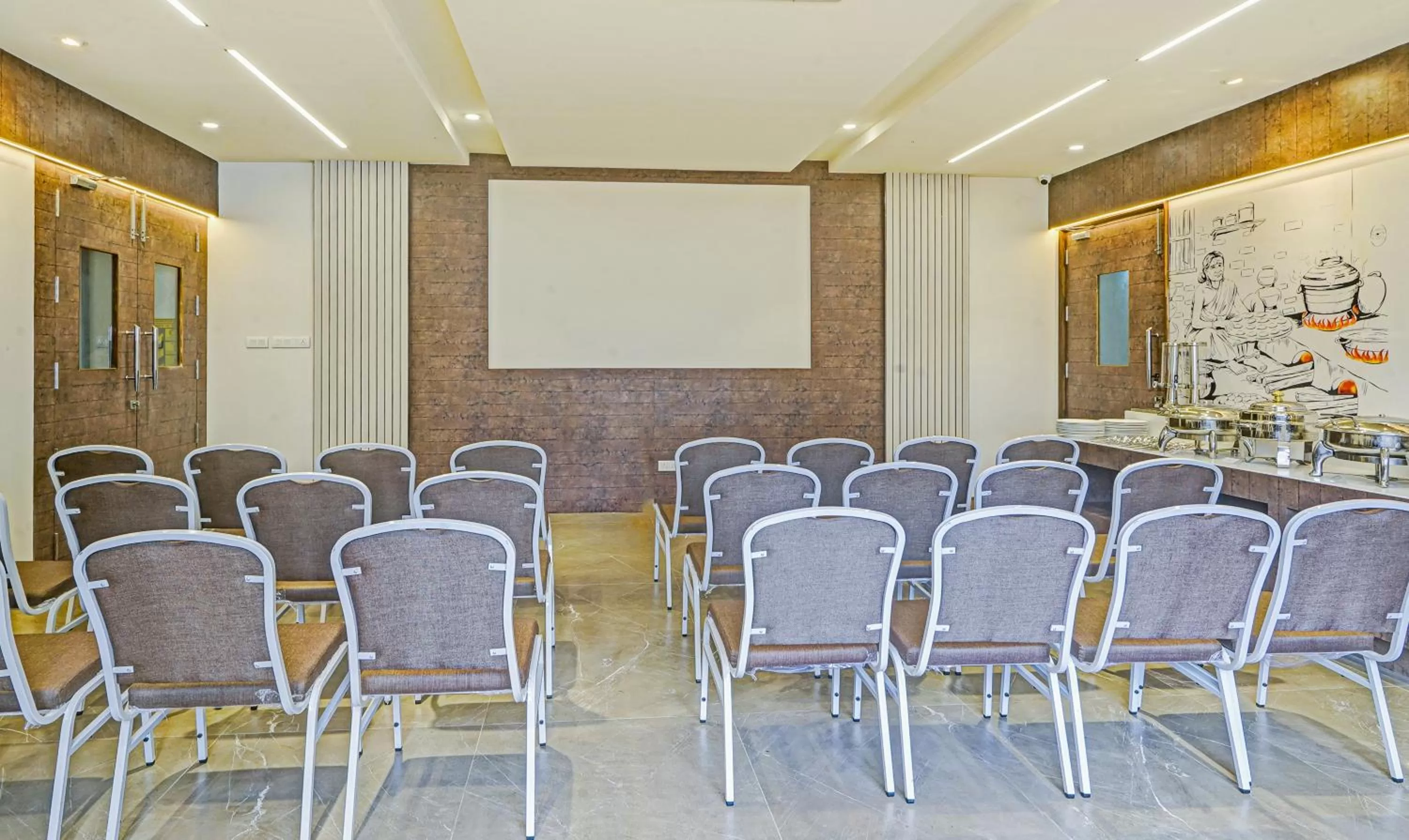 Meeting/conference room in Treebo Premium La Orchid, Big Temple