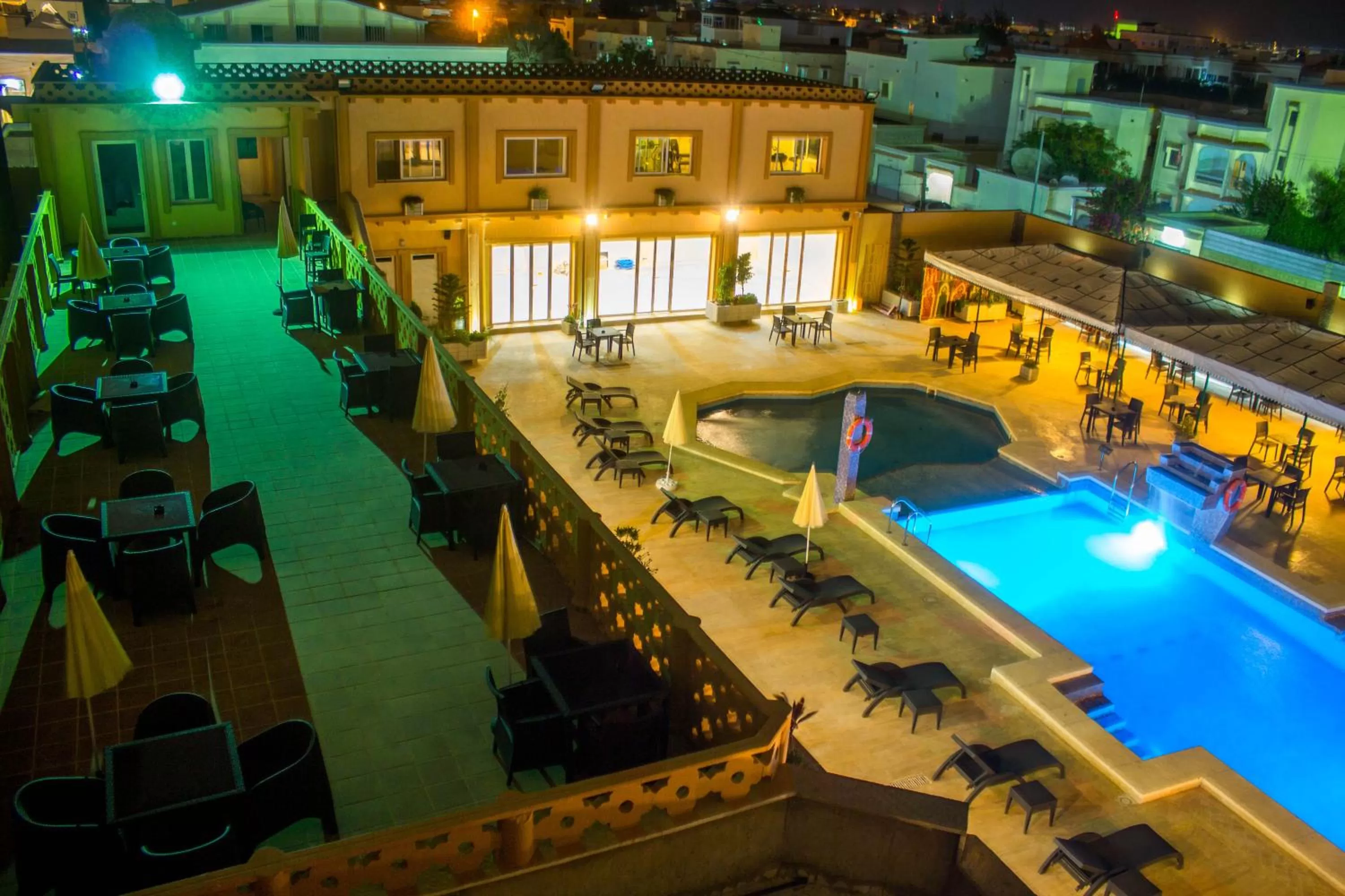Patio in Hotel Mauricenter Nouakchott