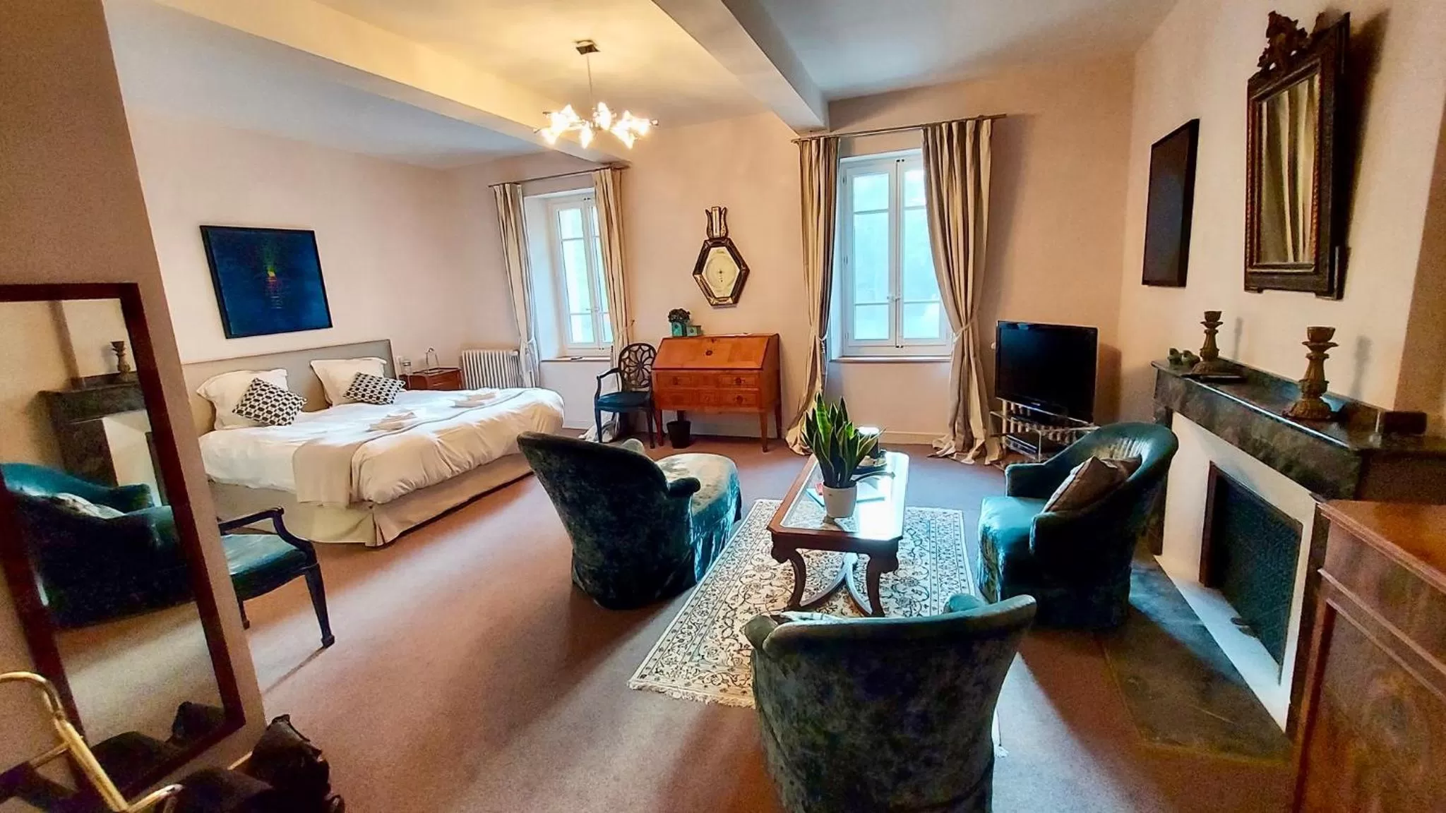 Bed in Domaine de Rasigous