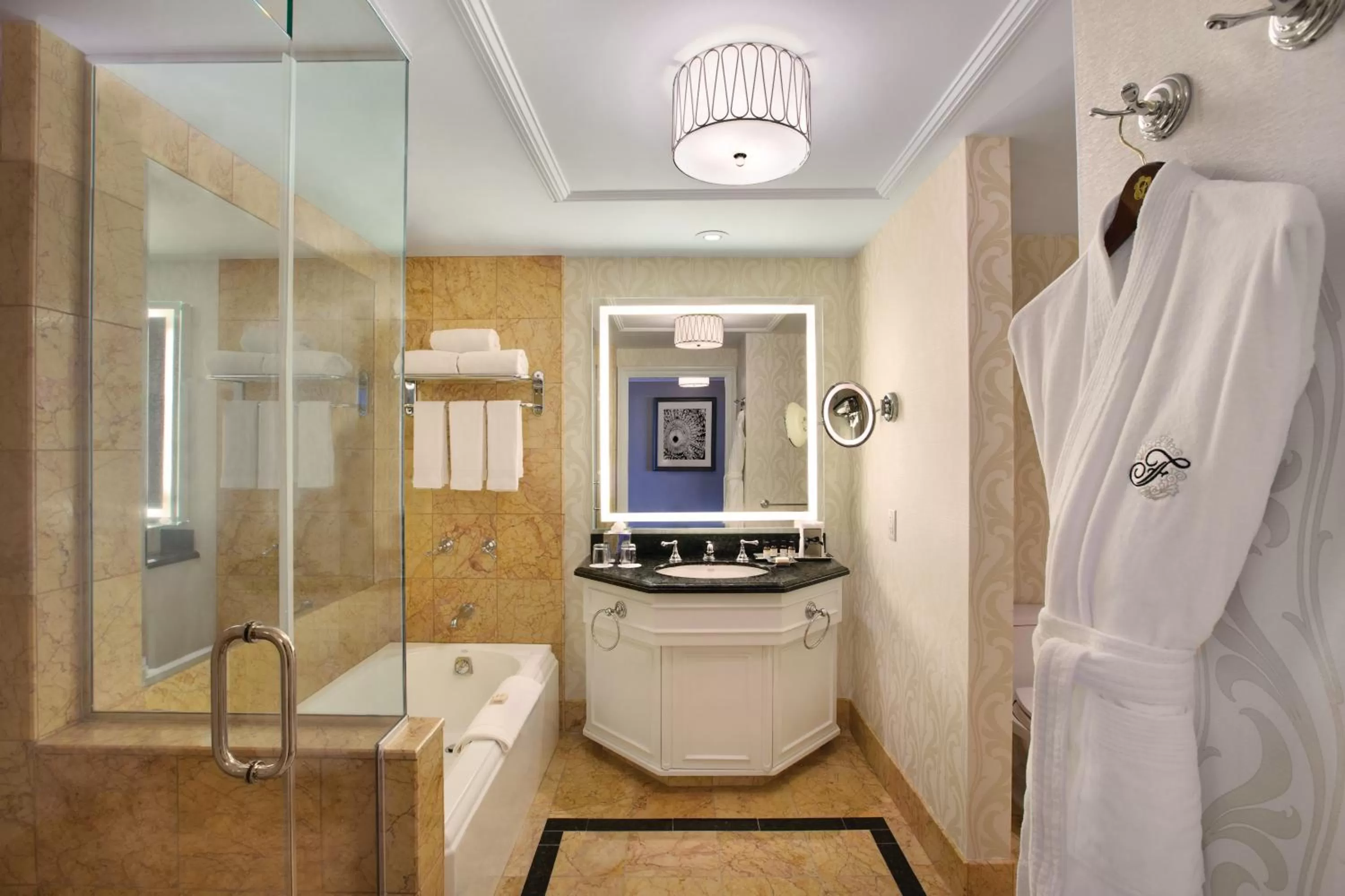 Shower in Fairmont San Francisco