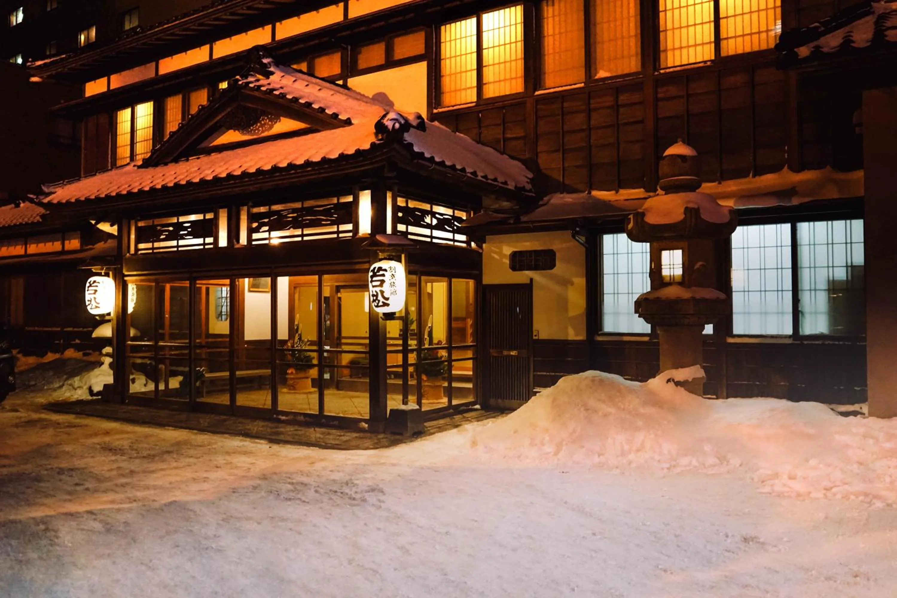 Property building in Wakamatsu Hot Spring Resort