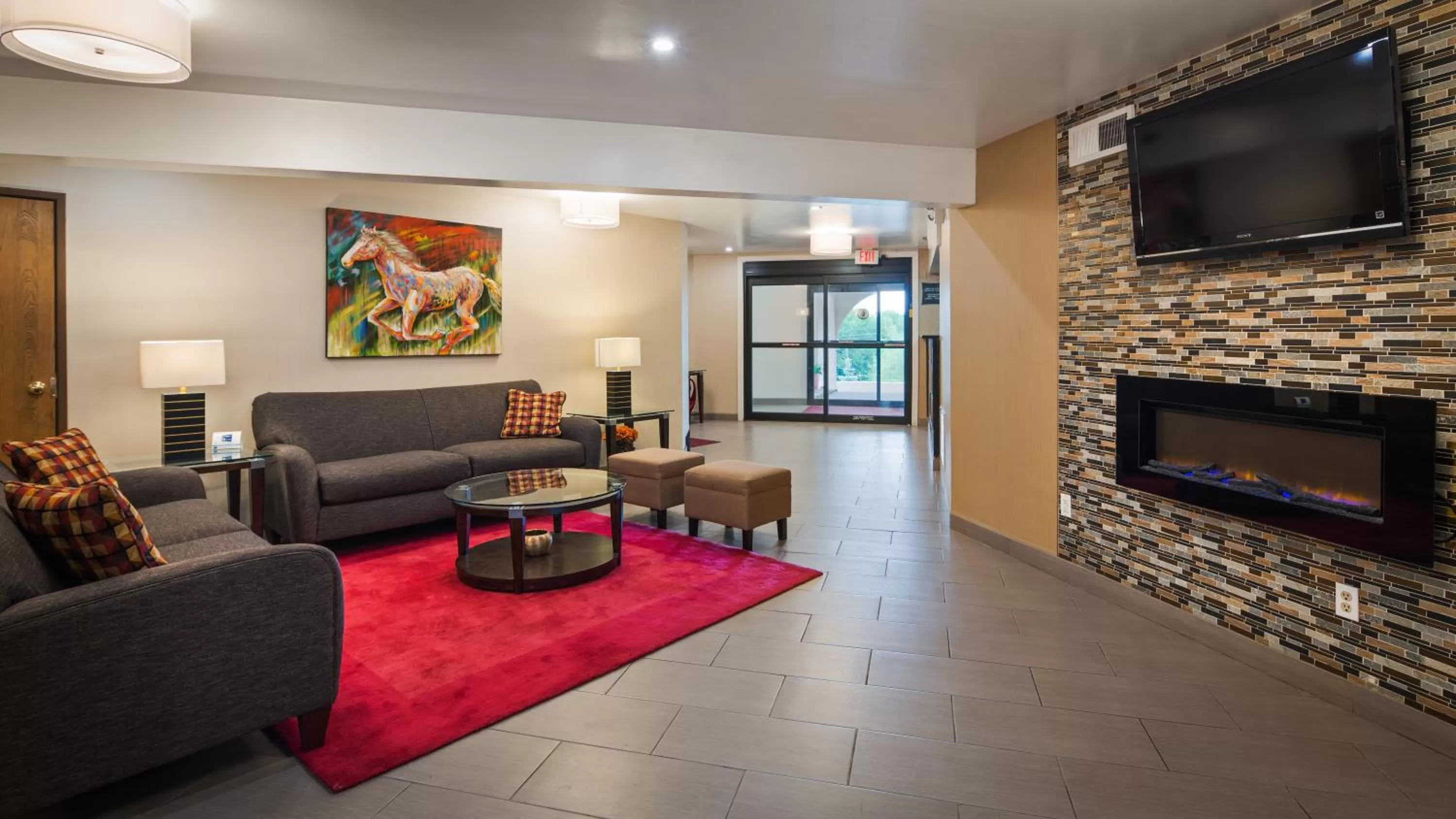 Lobby or reception in Best Western Monticello