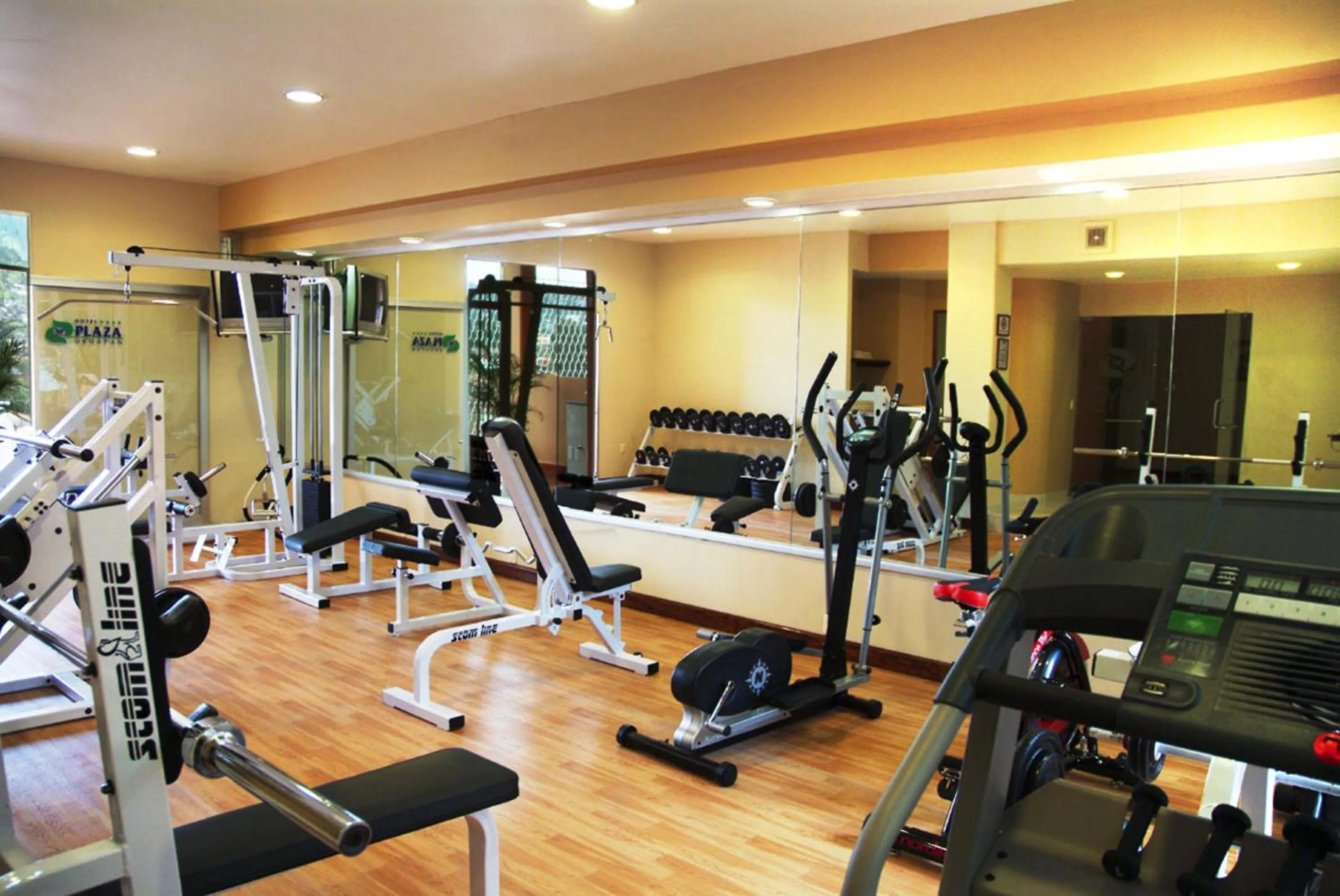 Fitness centre/facilities in Hotel Plaza Uruapan