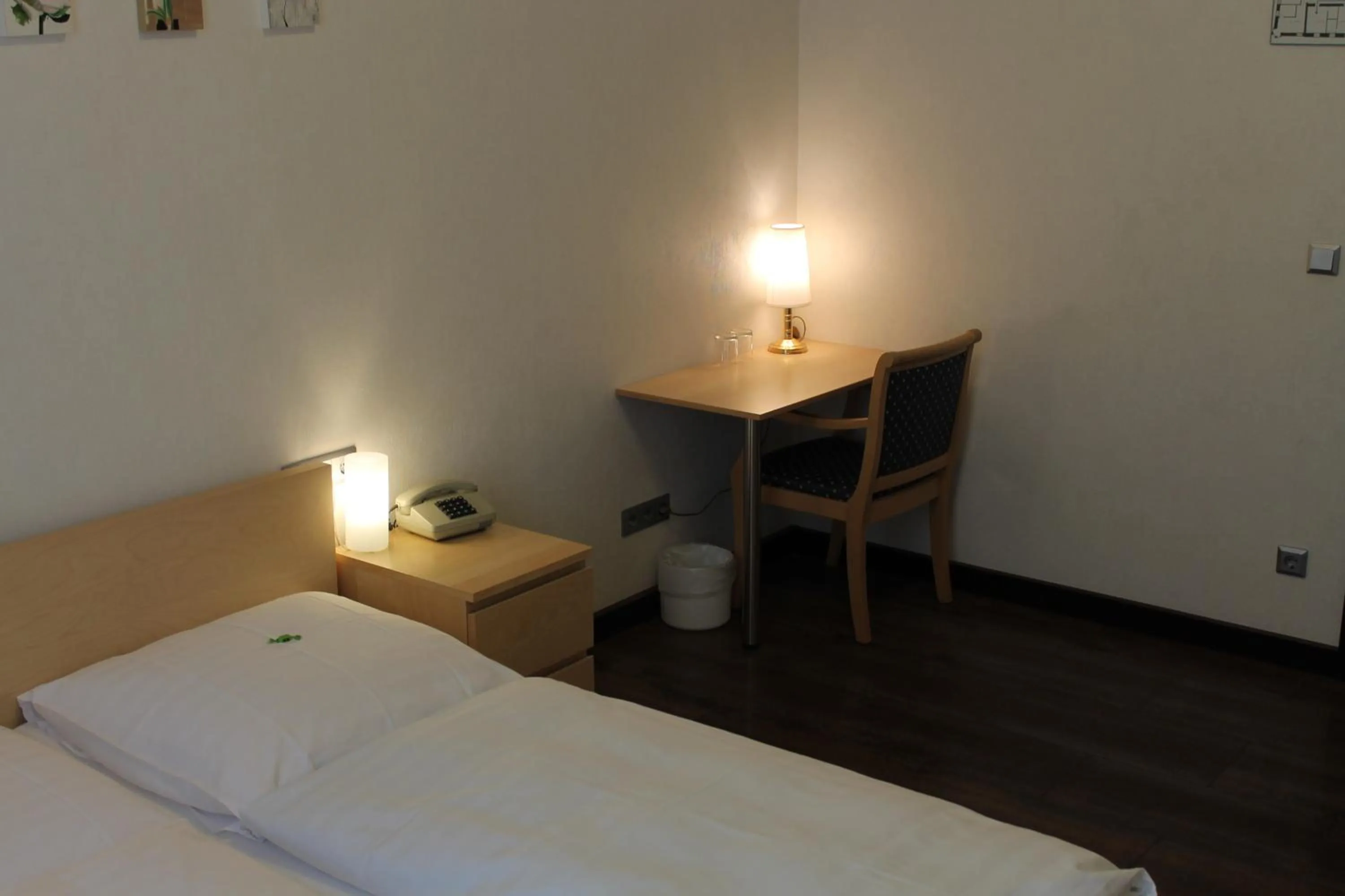 Bed in Hotel Weidenhof