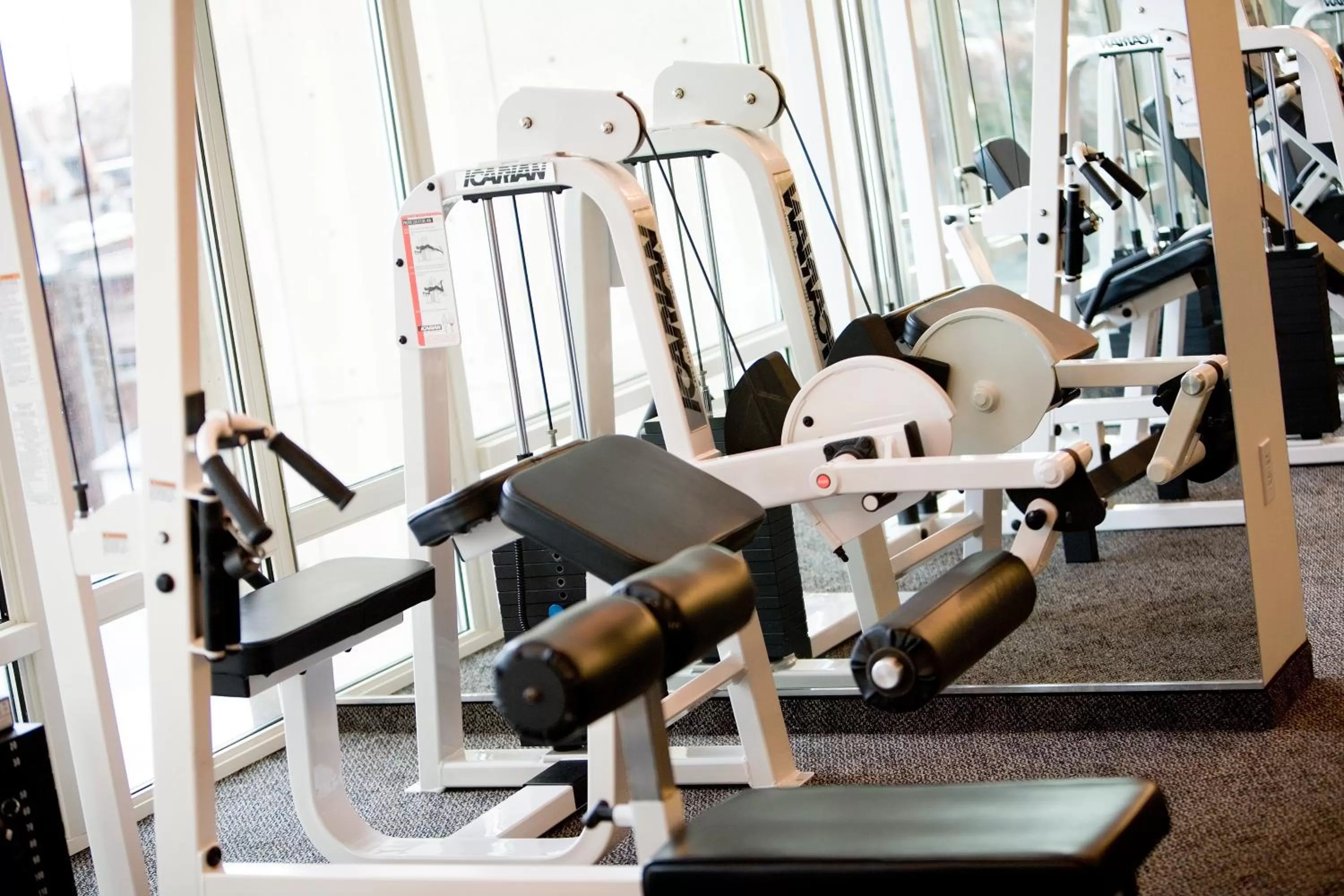 Fitness centre/facilities in The Colonnade Hotel