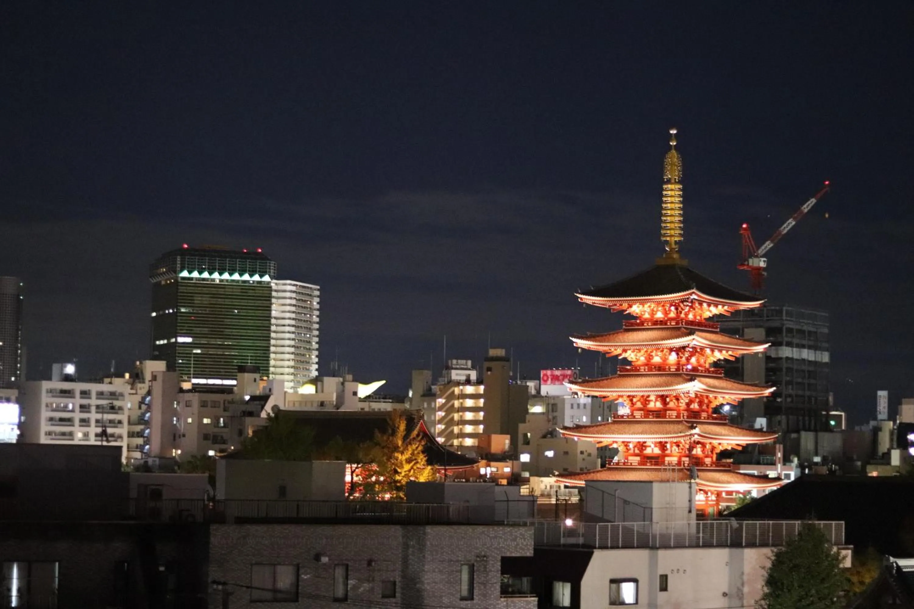 Nearby landmark in Sakura Hostel Asakusa