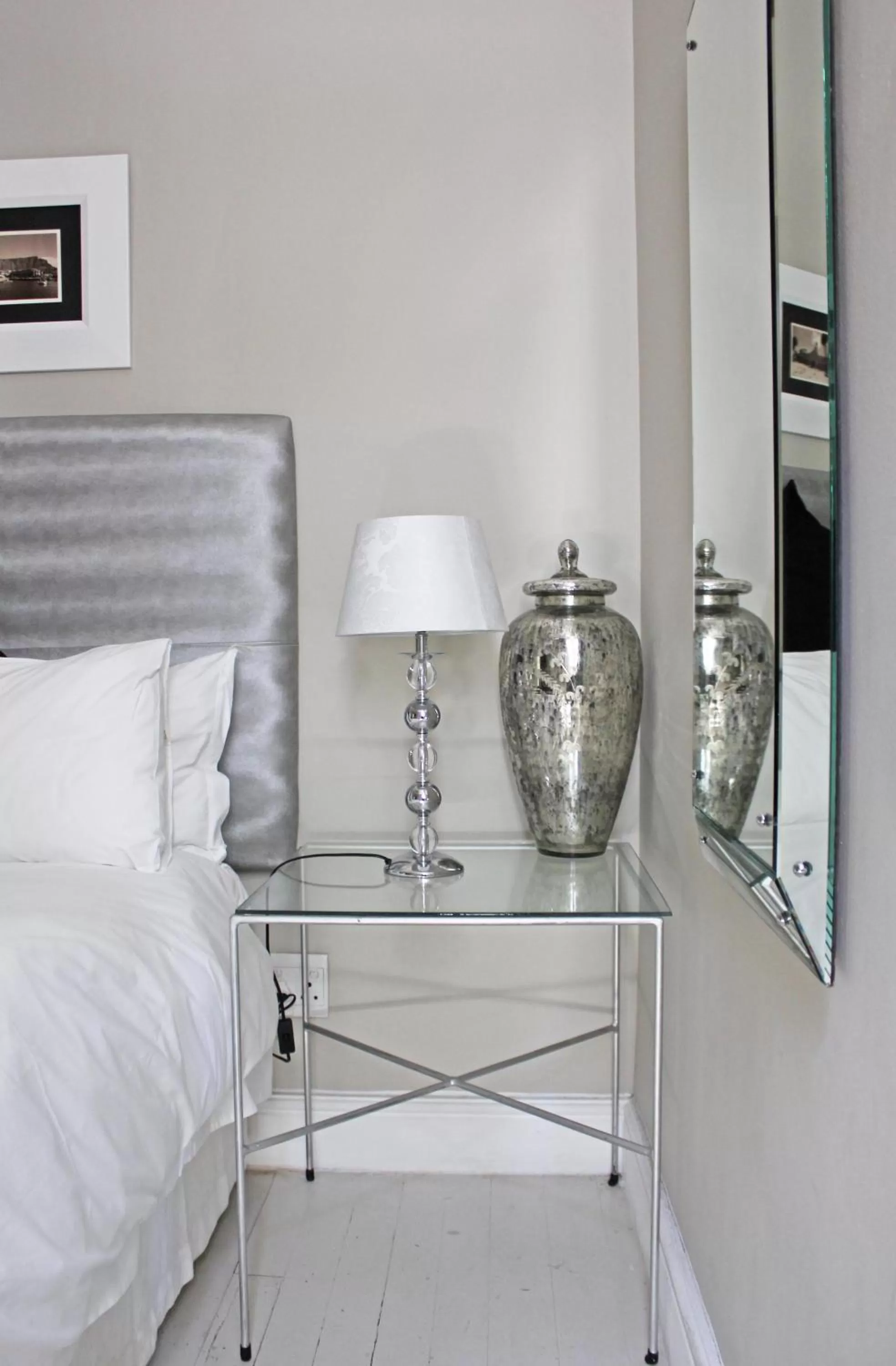 Decorative detail, Bed in Long Street Boutique Hotel