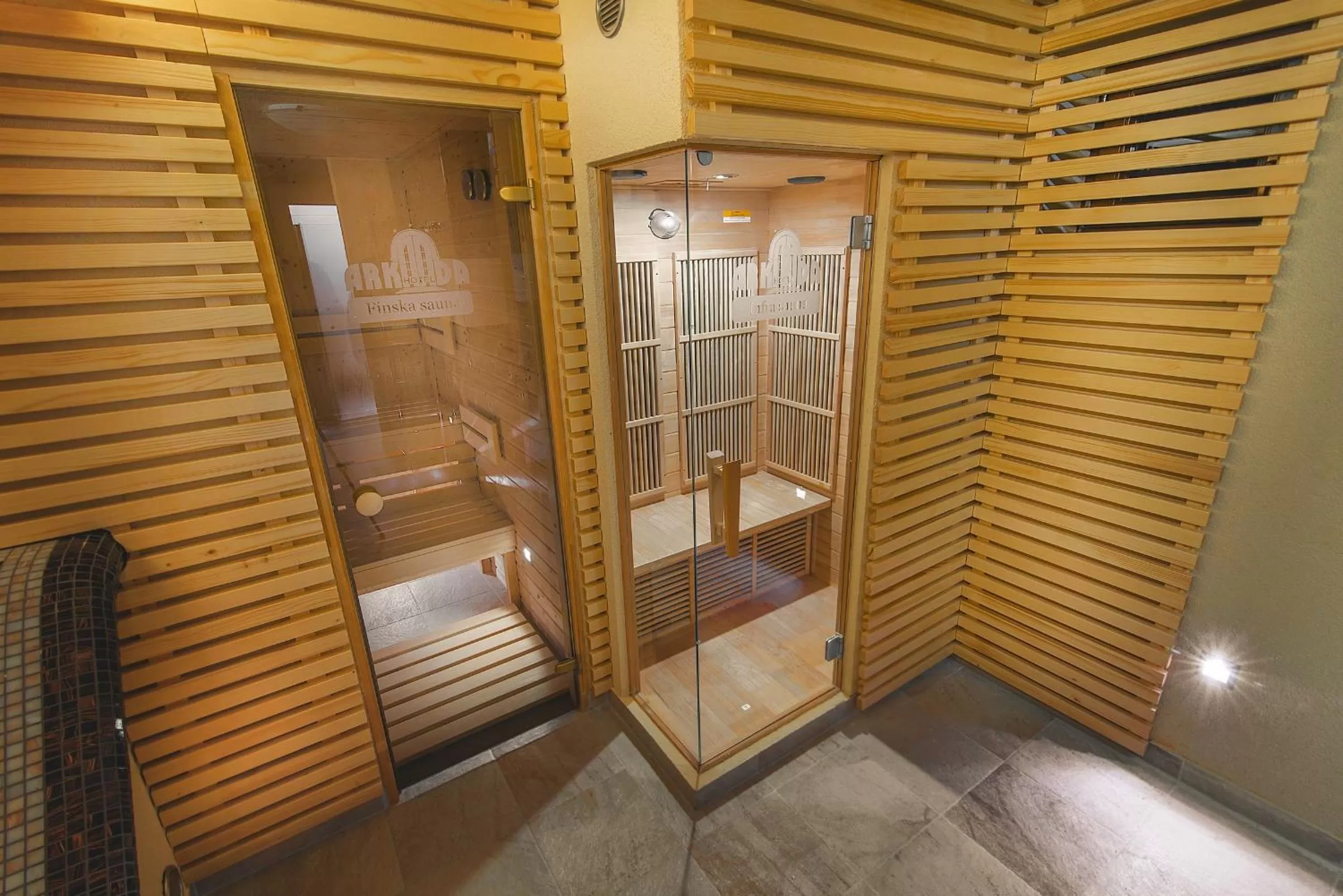 Sauna in Hotel Arkada