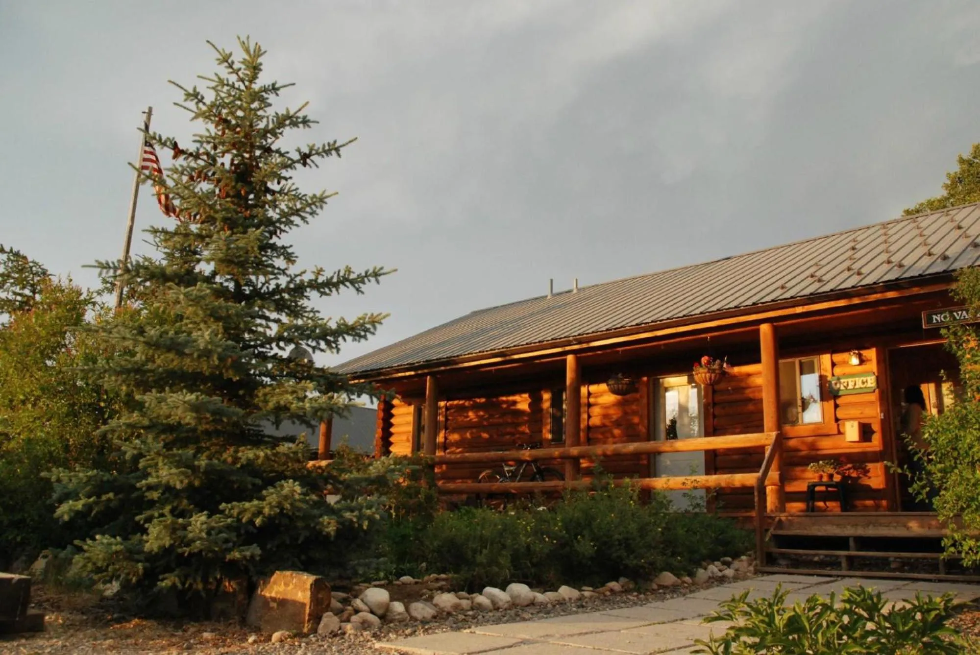 Property building in Teton Valley Cabins