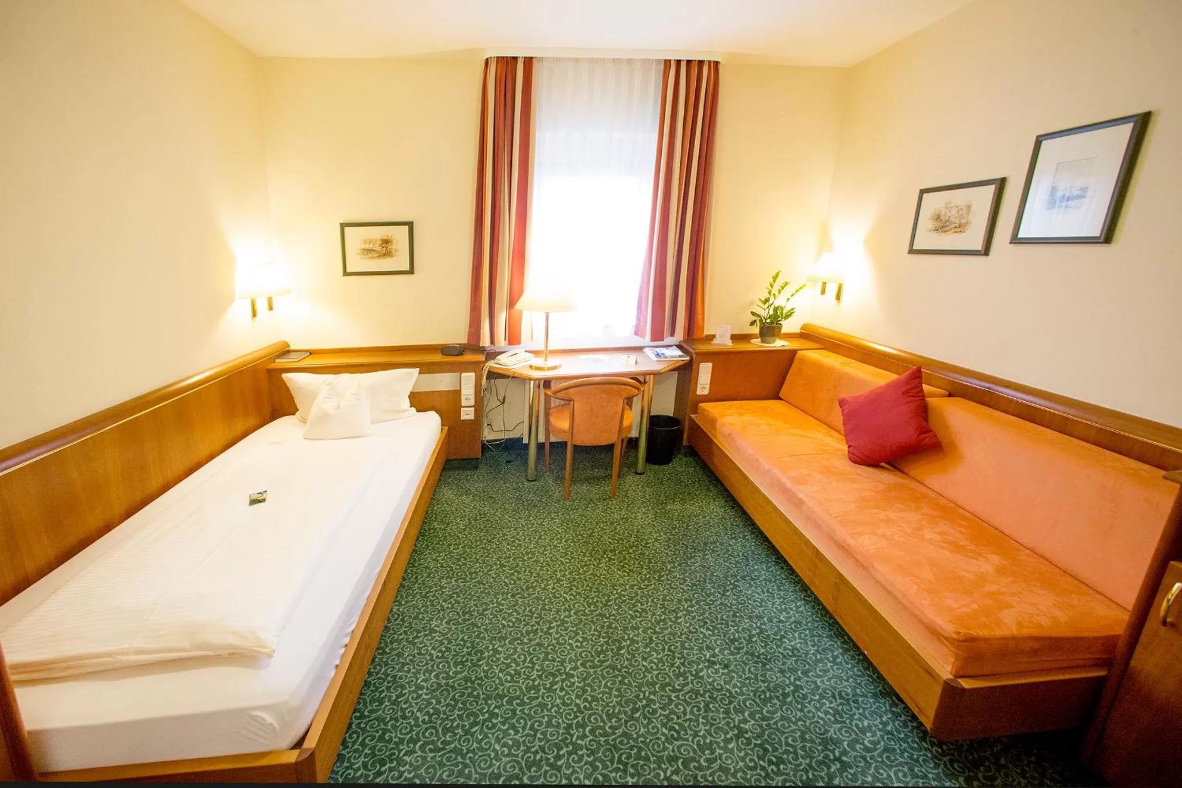 Photo of the whole room, Bed in Hotel Weisses Lamm