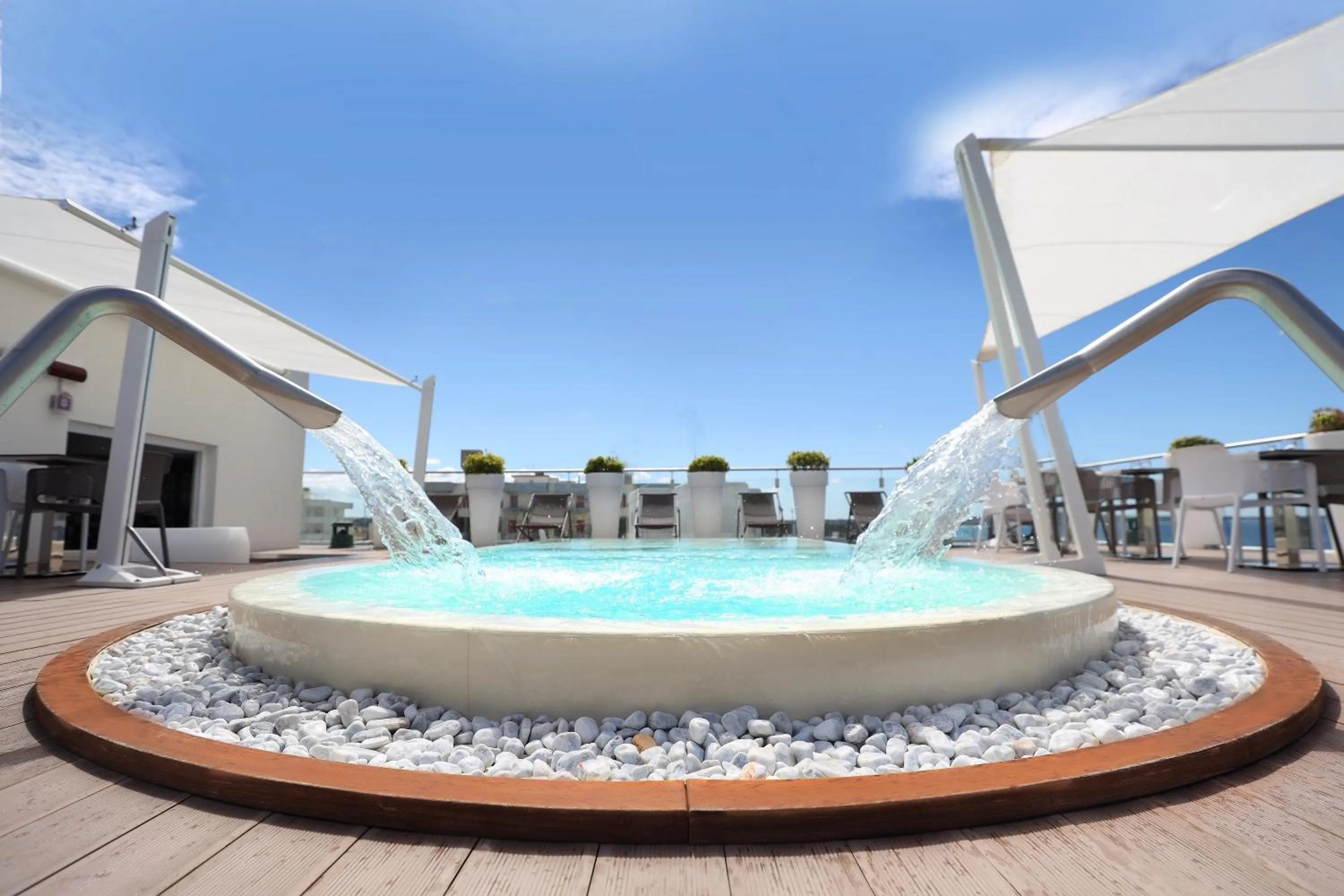 Swimming pool in M&F Hotel