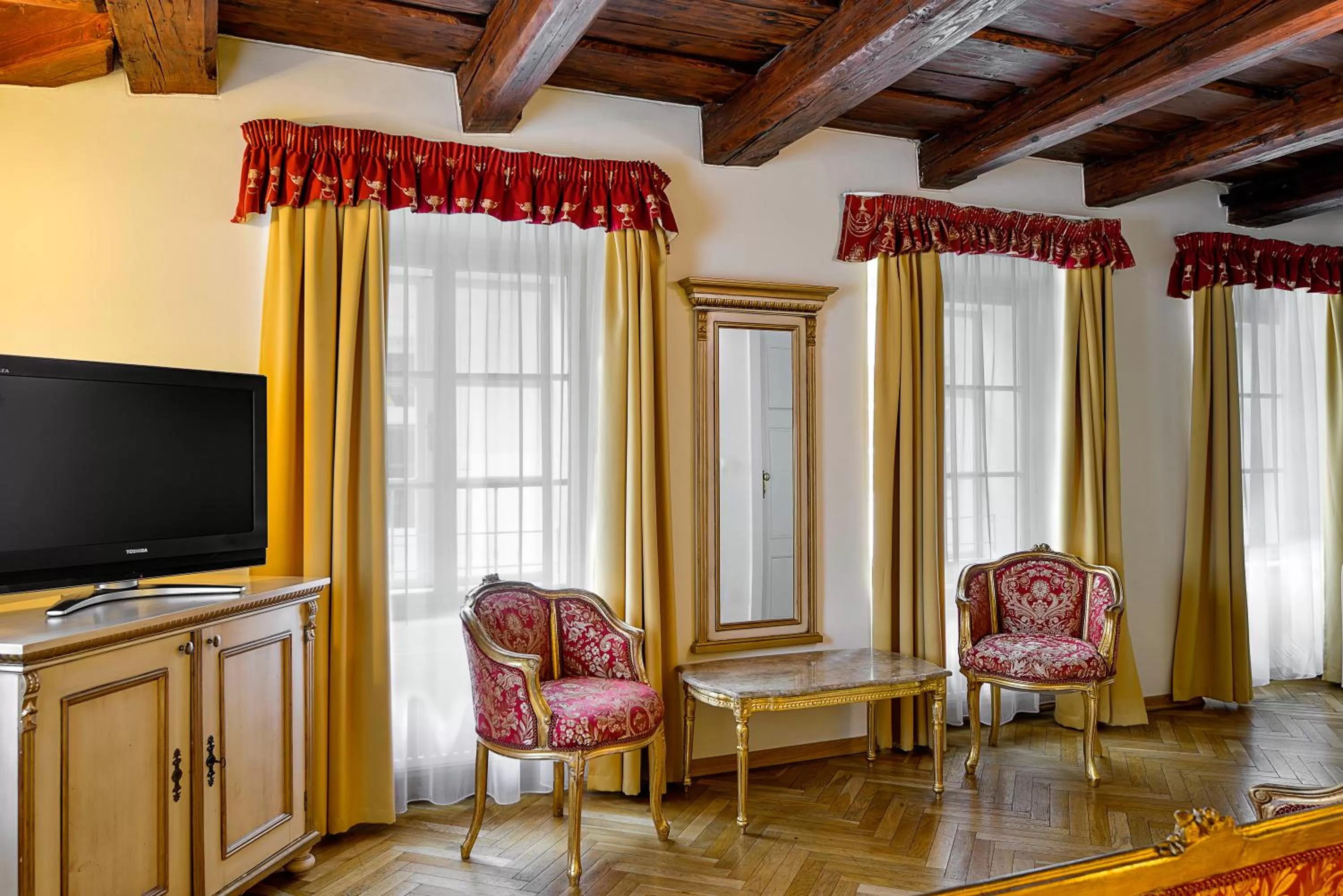 Seating area in Hotel Residence Green Lobster