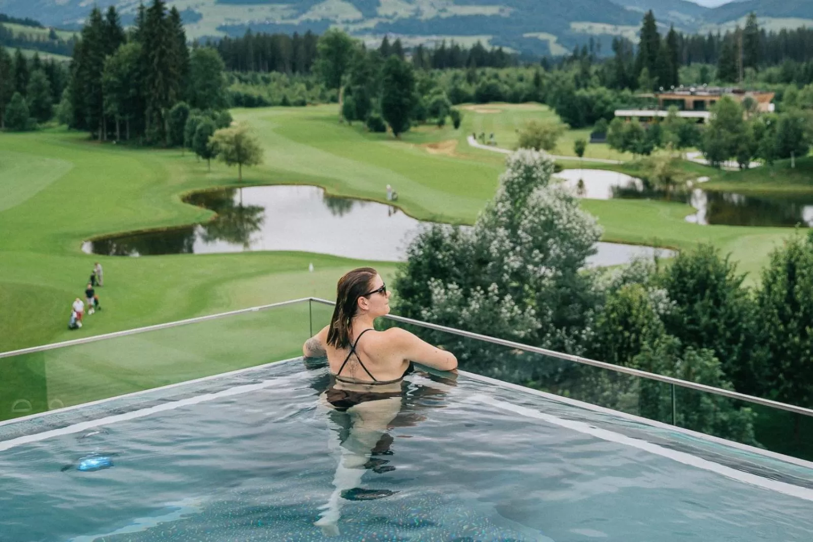 Swimming pool in Berg & Golf Resort Westendorf by ALPS RESORTS