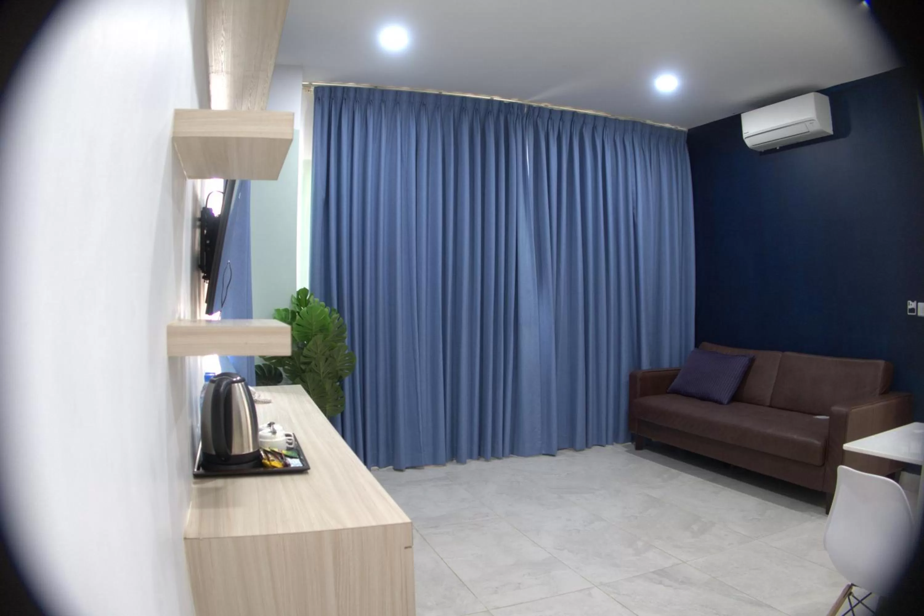 Living room in Residence 110 (Hotel and Apartments)