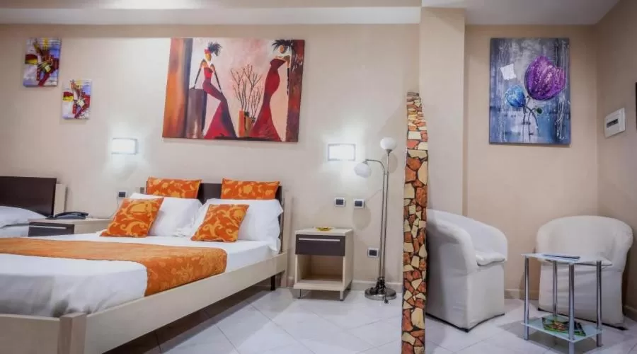 Bedroom, Bed in Hotel Daytona Palace