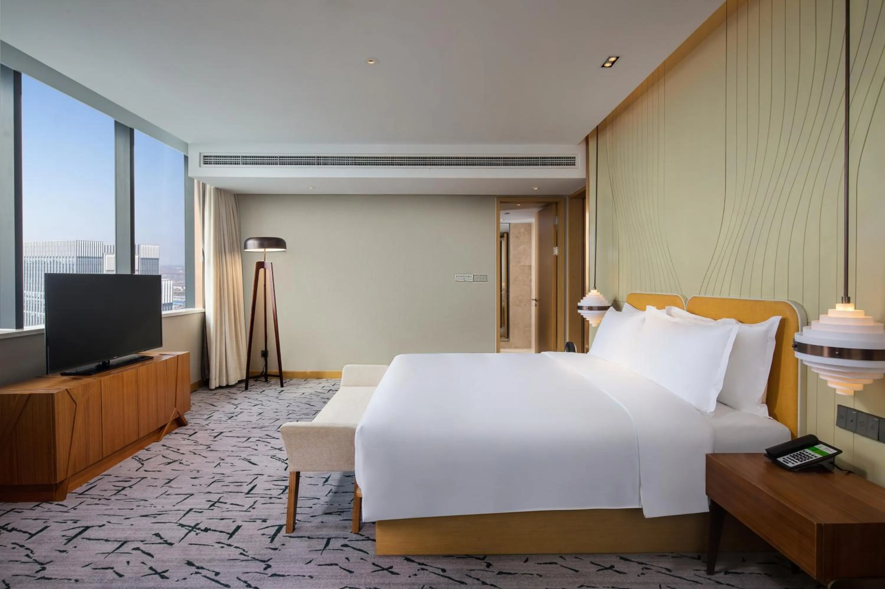 Bed in Holiday Inn Tianjin Xiqing by IHG