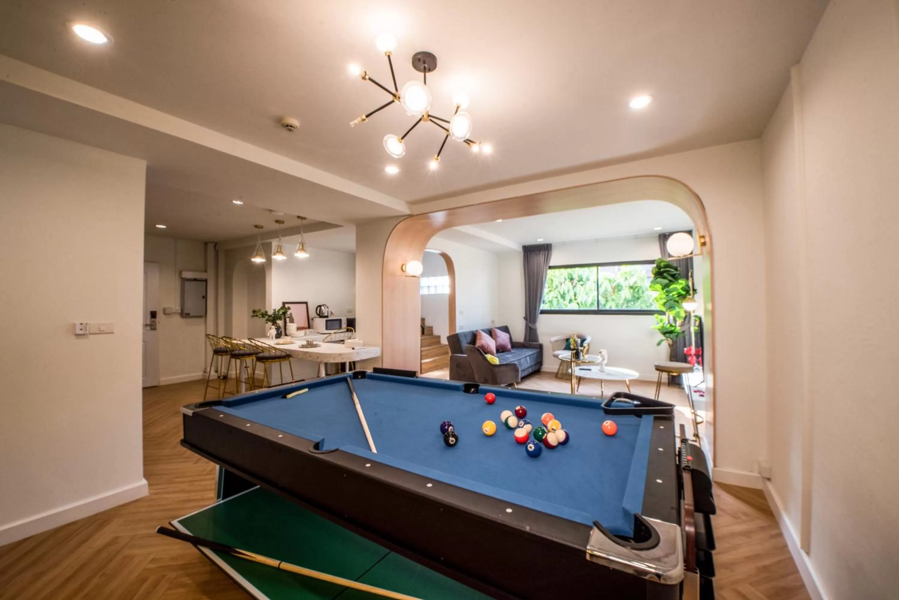 Living room in Theme Boutique Hotel Bangkok