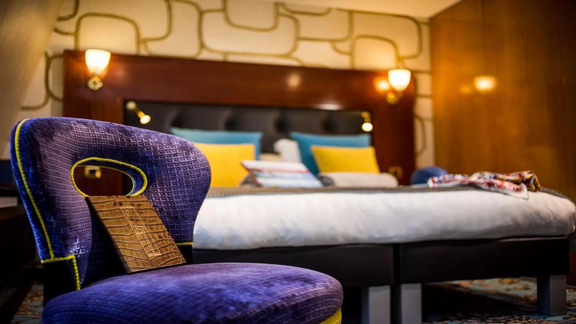 Bedroom, Bed in Les Trésoms Lake and Spa Resort