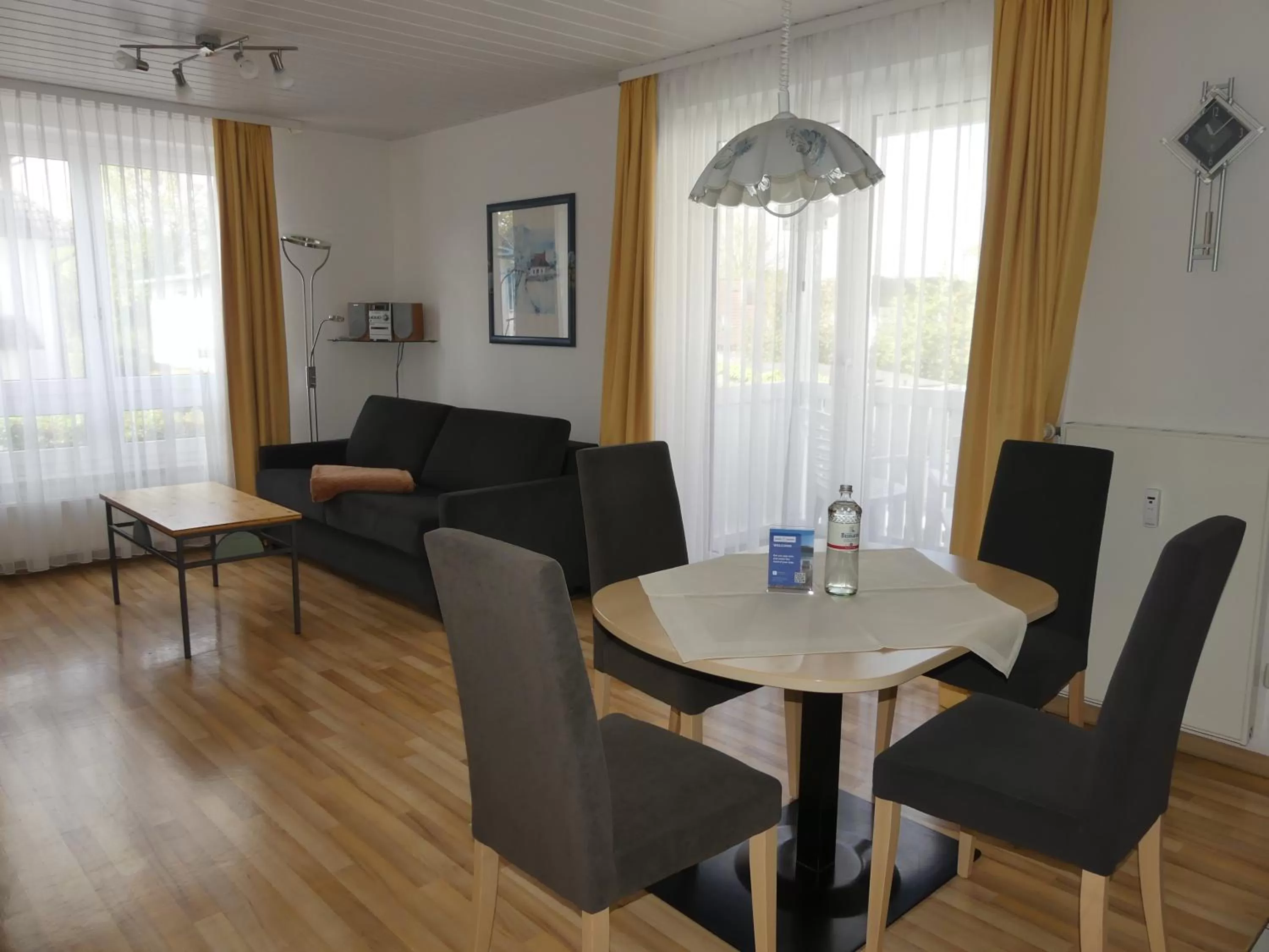 Living room, Dining Area in Apartmenthaus Binzer Sterne