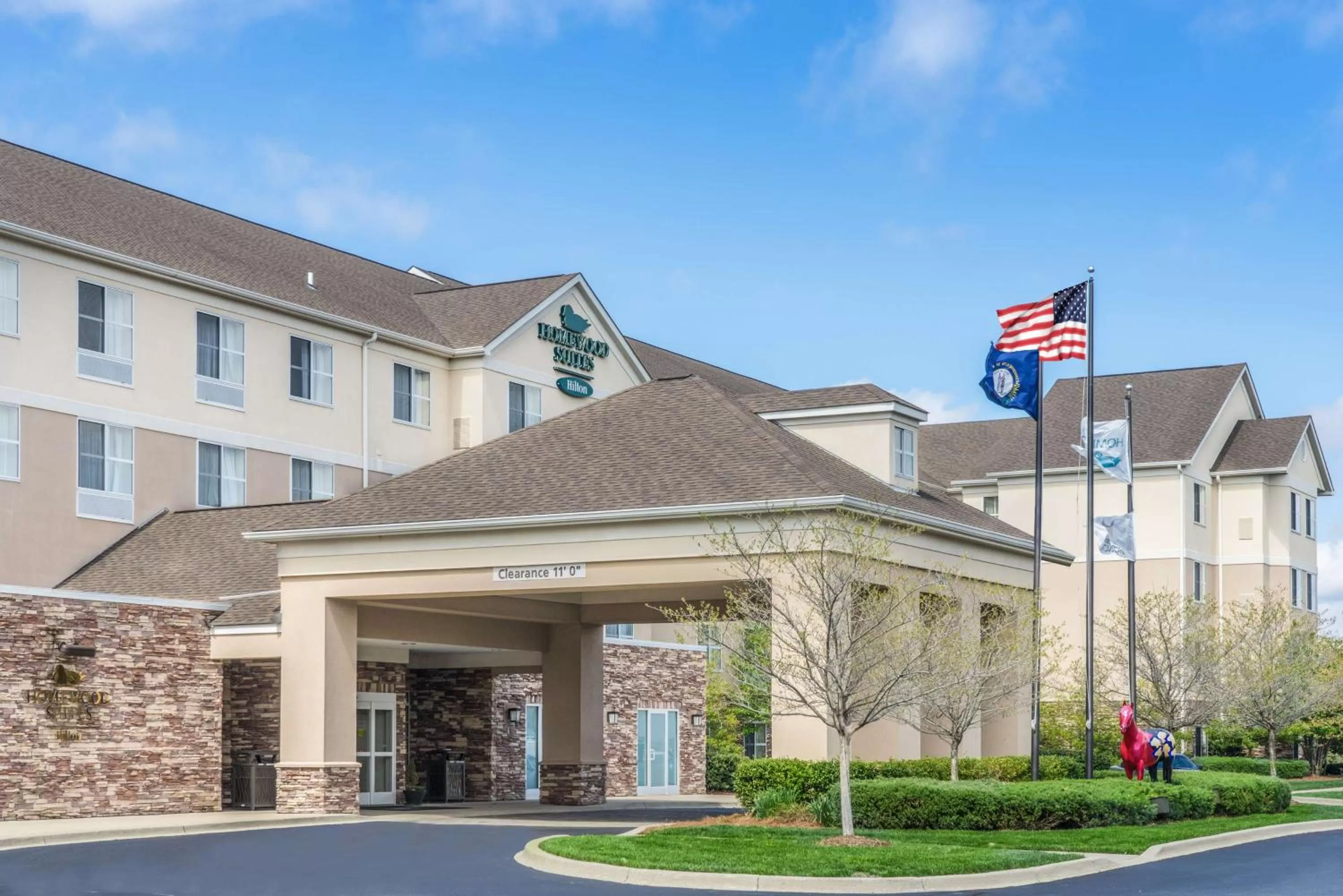 Property building in Homewood Suites by Hilton Louisville-East