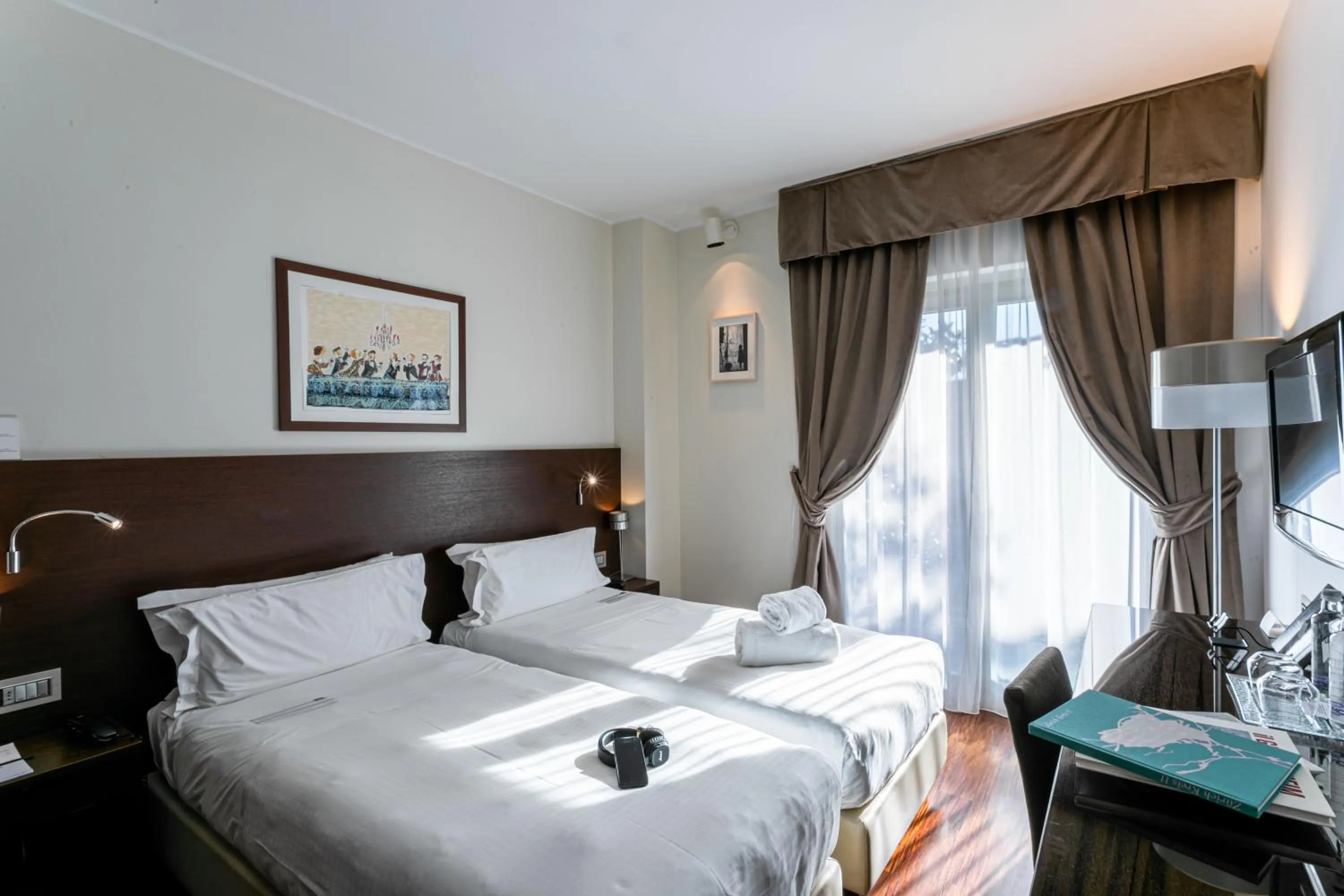 Classic Twin Room in Hotel Milano Scala