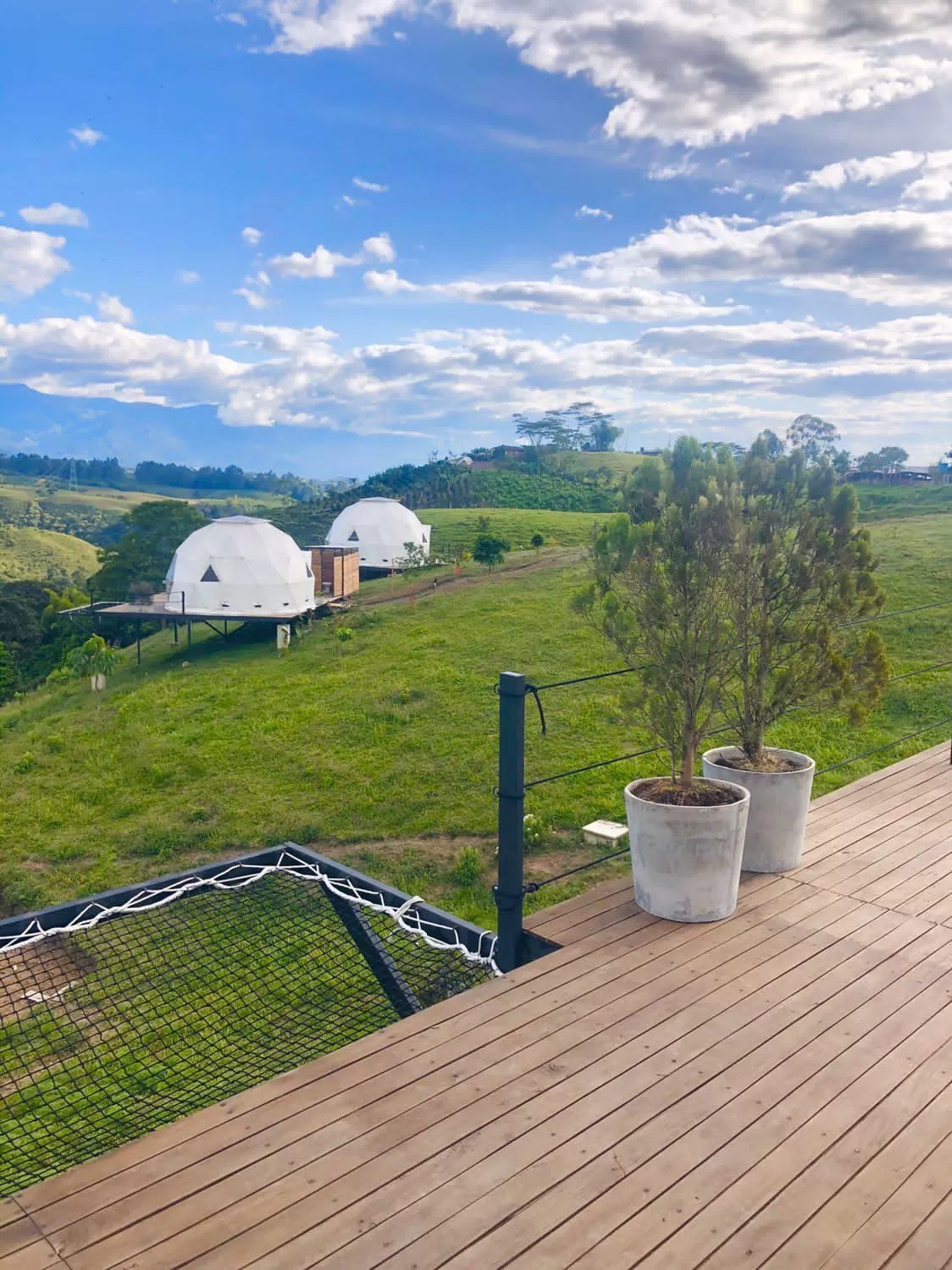 View (from property/room) in Ecohotel Monte Tierra Habitaciones y Glamping
